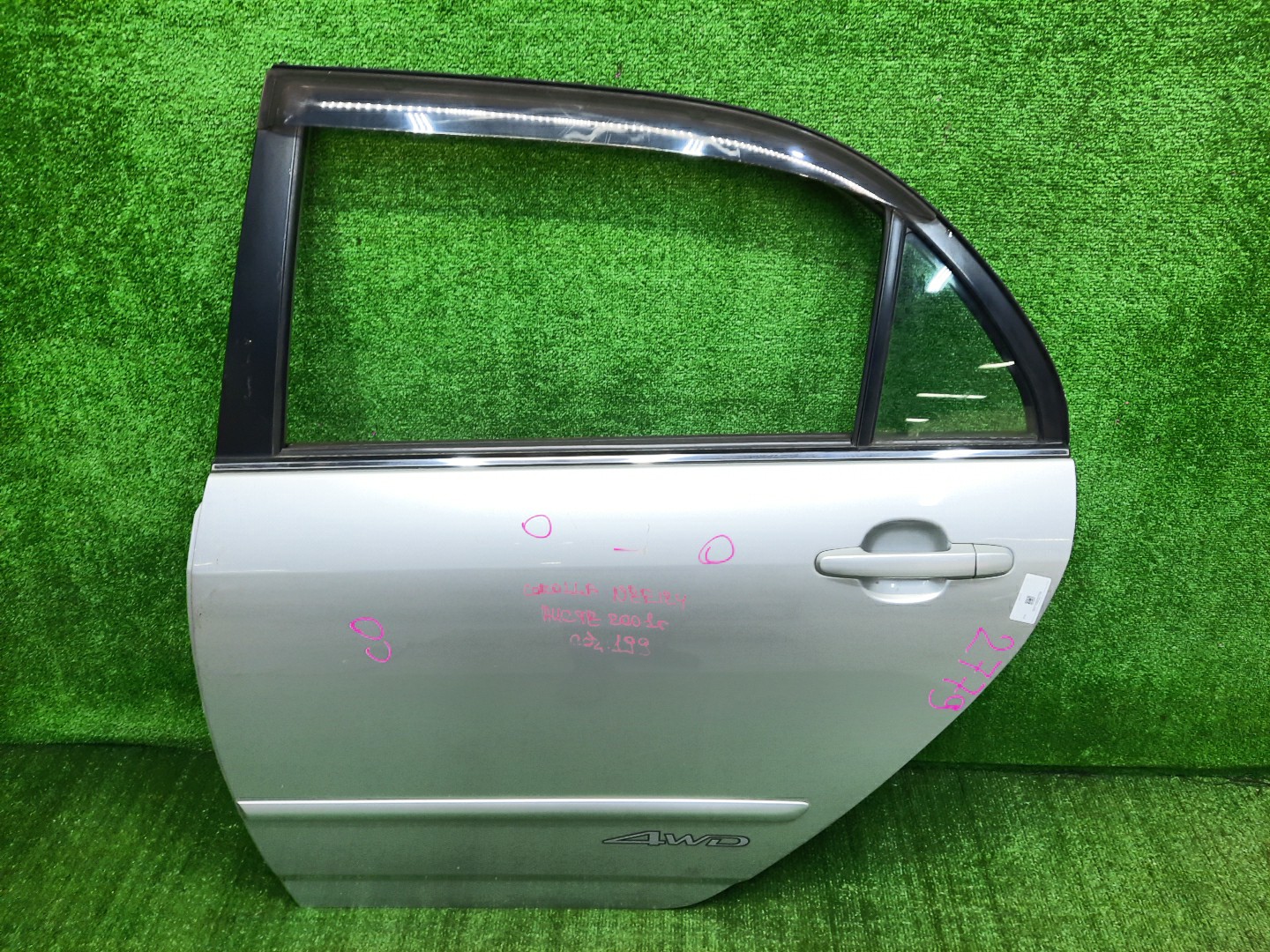Дверь левая задняя TOYOTA COROLLA ZZE124, NZE121, NZE120, ZZE122, NZE124, CE121 2779 1 ракурс