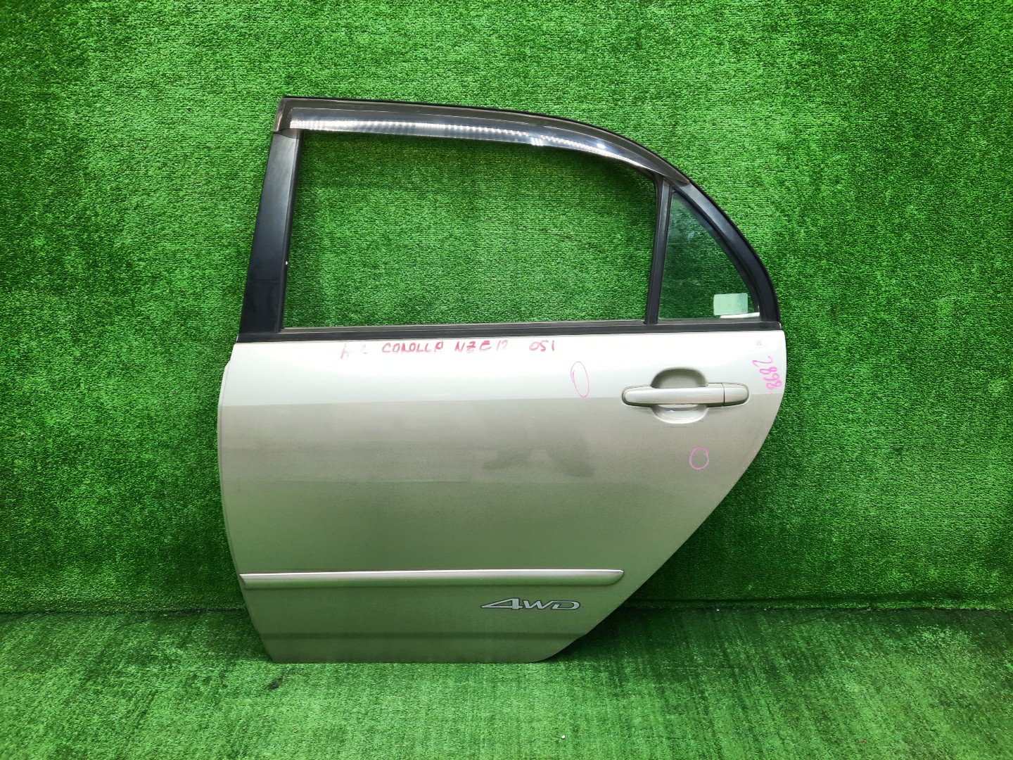 Дверь левая задняя TOYOTA COROLLA ZZE124, NZE121, NZE120, ZZE122, NZE124, CE121 2898 1 ракурс