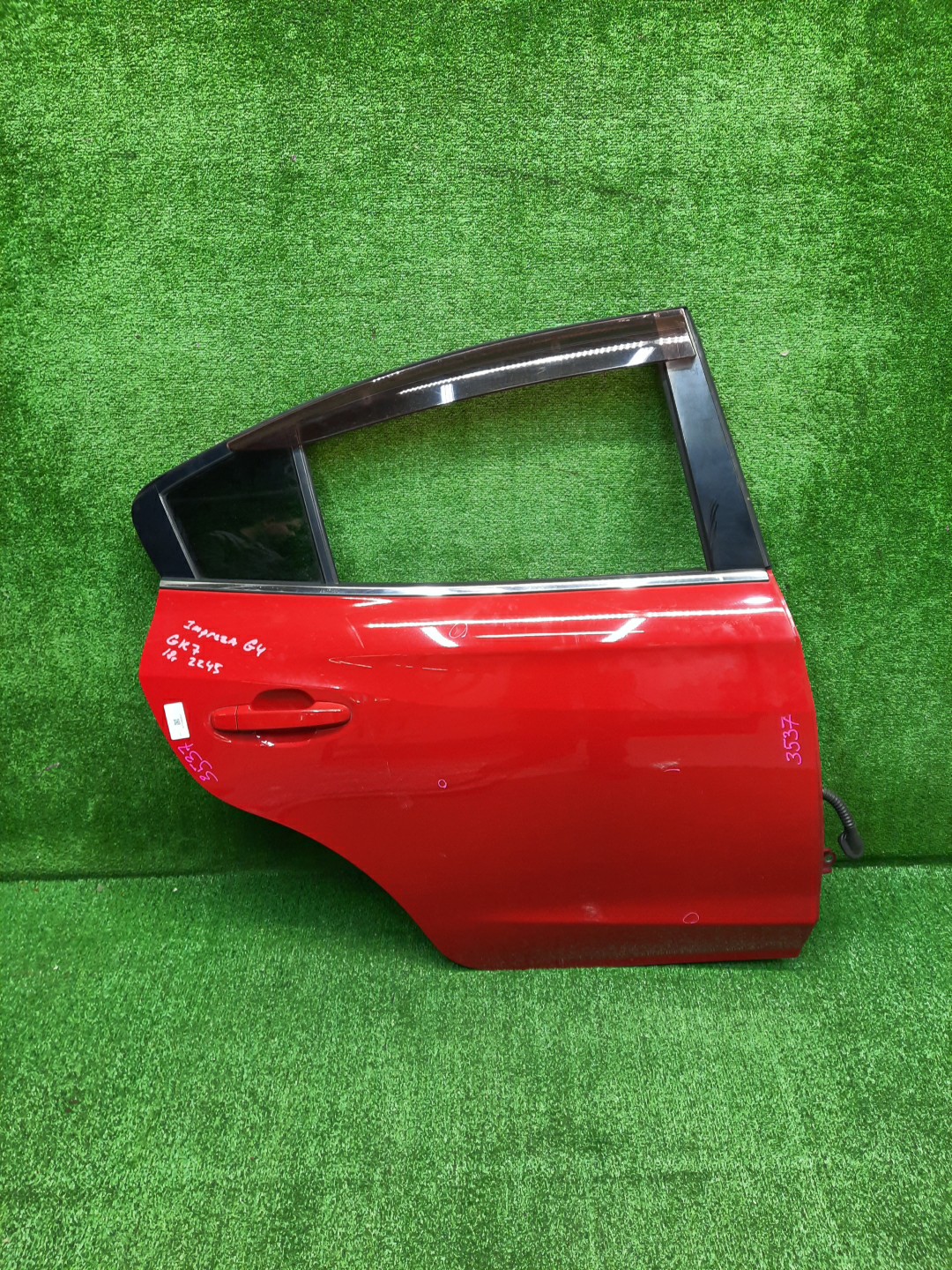 Дверь правая задняя SUBARU IMPREZA GK6, GK7, GK3, GK2 3537 1 ракурс