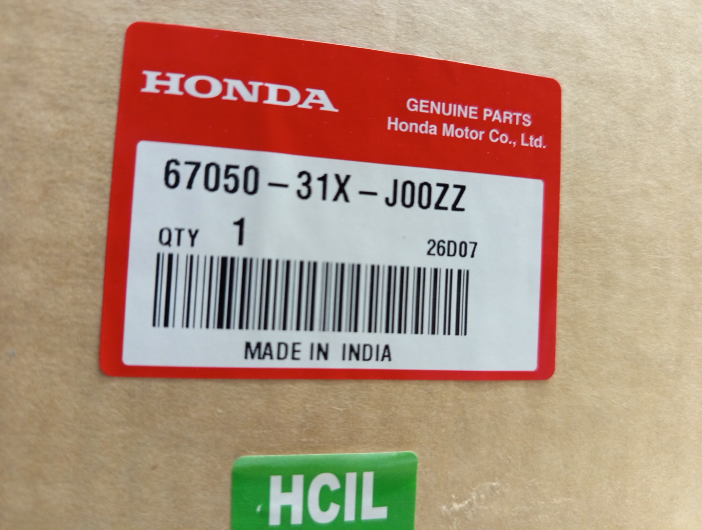 Дверь левая передняя HONDA WR-V DG5 67050-31X-J00ZZ 3 ракурс