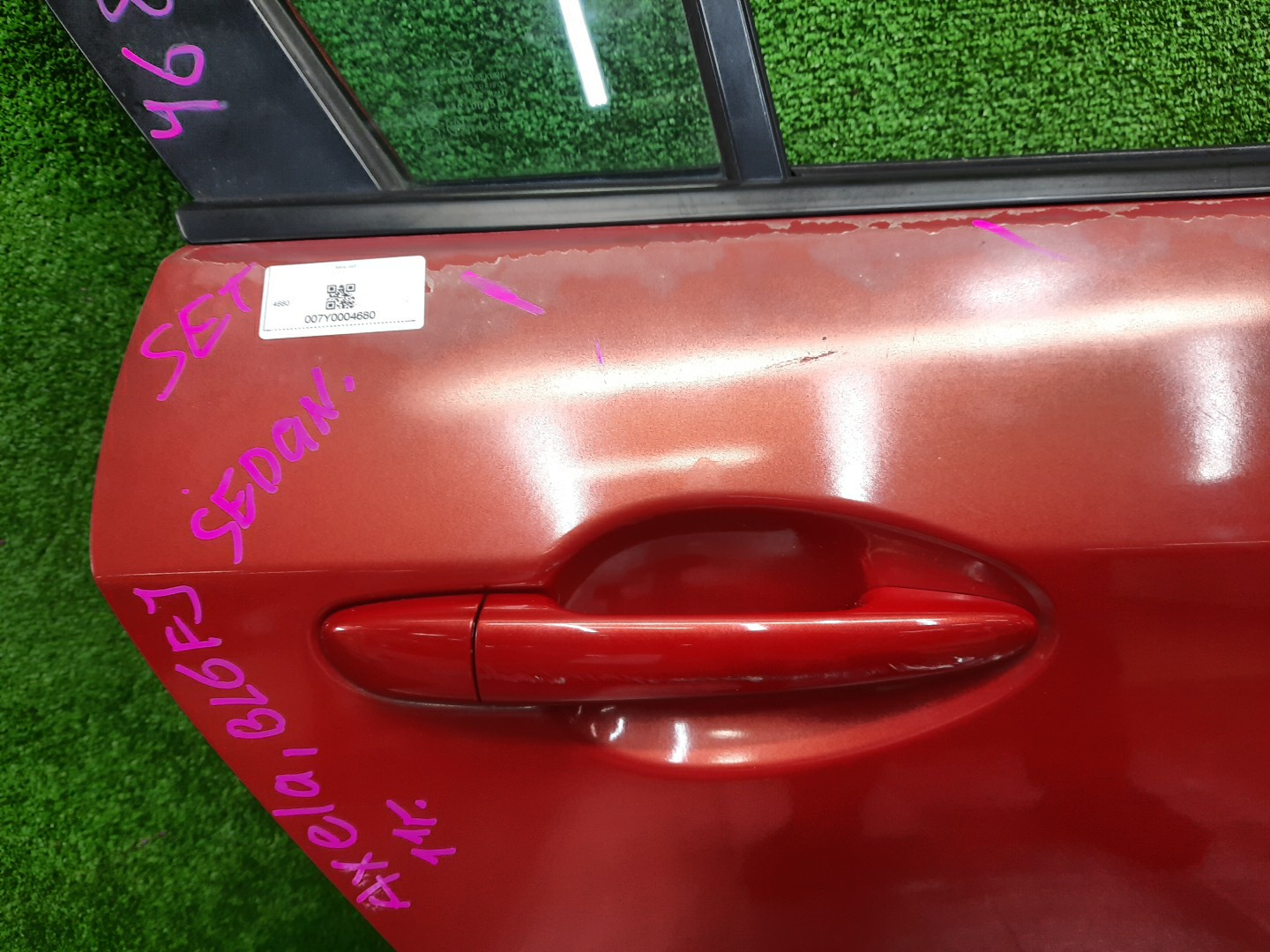 Дверь правая задняя MAZDA AXELA, MAZDA 3, 3 BL6FJ, BL5FP, BLEAP, BLEFP, BLFFP, BL SEDAN 3 ракурс