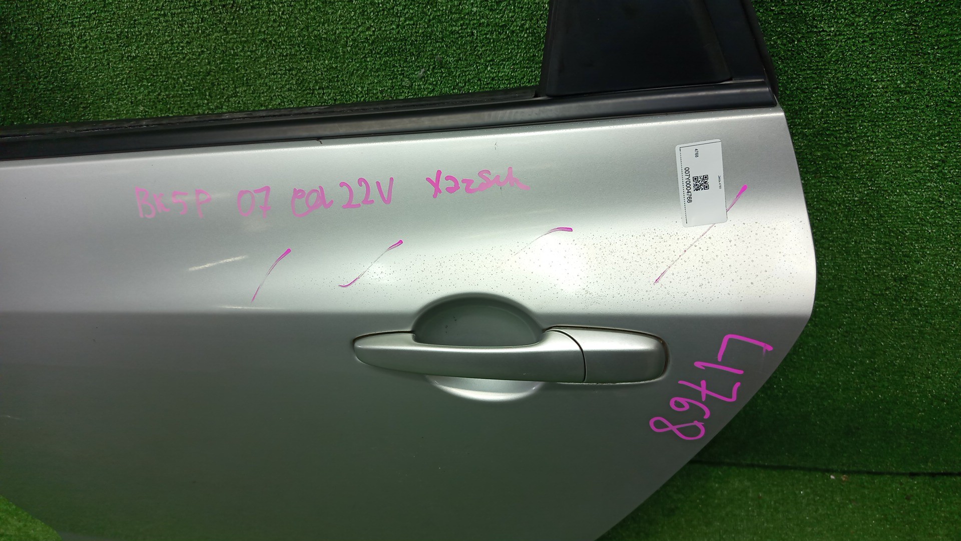 Дверь левая задняя MAZDA AXELA, MAZDA 3, 3 BK5P, BK3P, BKEP, BK WAGON 3 ракурс