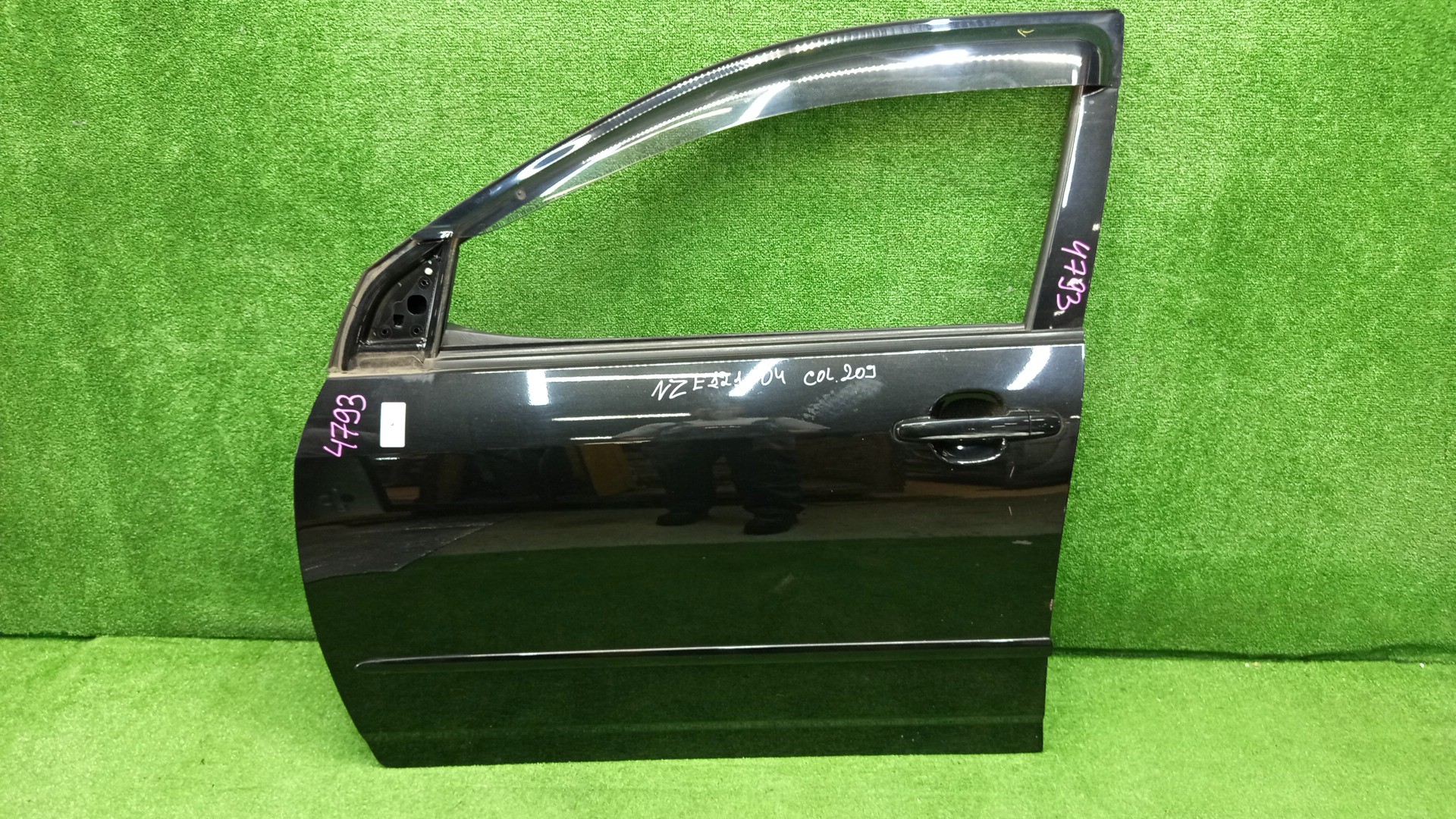 Дверь левая передняя TOYOTA COROLLA, COROLLA FIELDER, ALLEX, COROLLA RUNX ZZE124, NZE121, NZE120, ZZE122, NZE124, CE121, NZE121G, ZZE123G, ZZE124G, ZZE122G, NZE124G, ZZE123 4793 1 ракурс