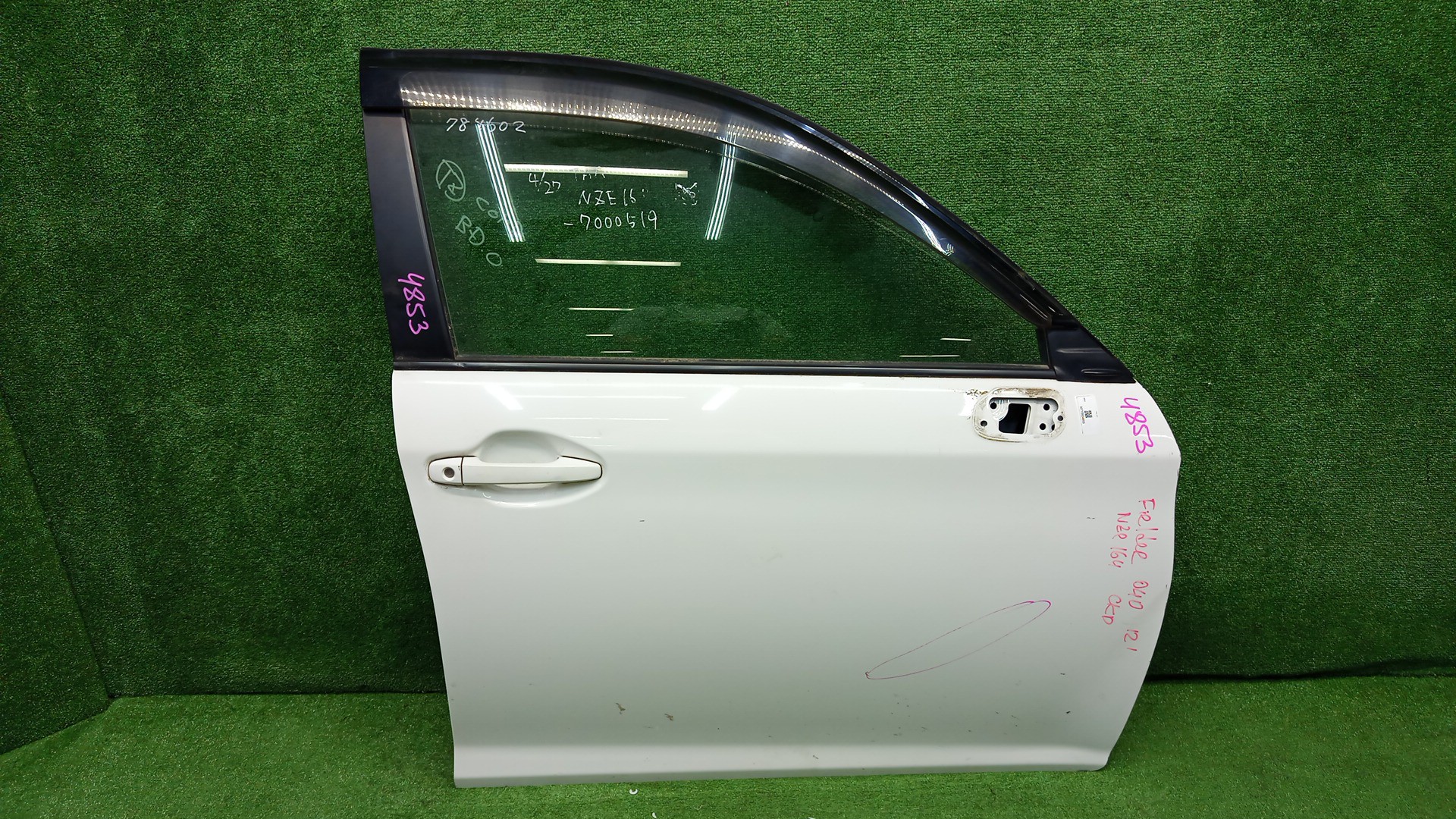 Дверь правая передняя TOYOTA COROLLA FIELDER, COROLLA  AXIO ZRE162G, NZE164G, NZE161G, NKE165G, NRE161G, NZE161, NZE164, NRE161, NKE165, NRE160 4853 1 ракурс
