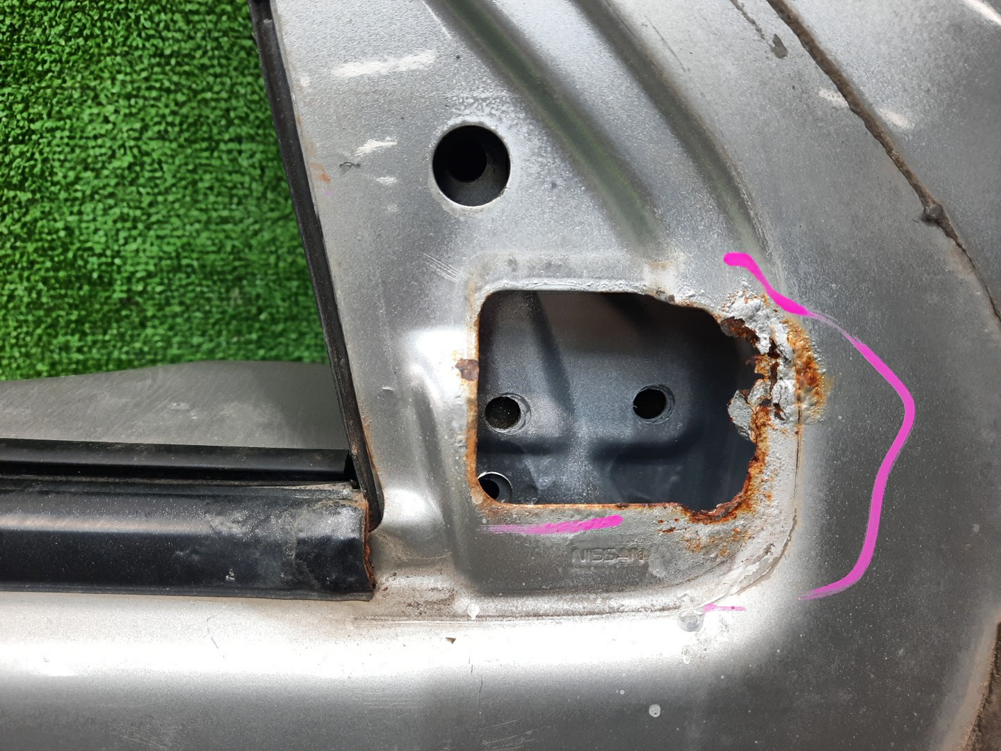 Дверь правая передняя NISSAN TERRANO PR50, LR50, TR50, RR50 5149 2 ракурс