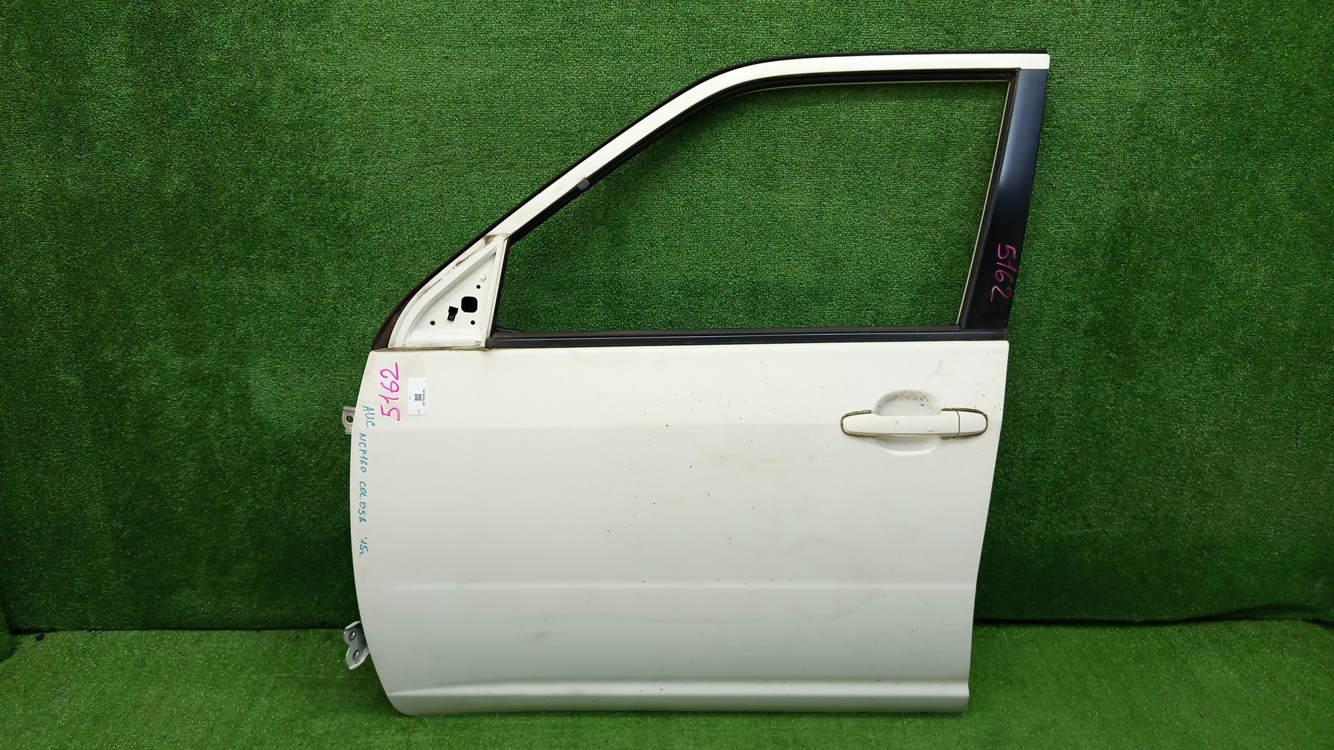 Дверь левая передняя TOYOTA PROBOX, SUCCEED NSP160V, NCP160V, NCP165V, NHP160V 5162 1 ракурс Дверь левая передняя TOYOTA PROBOX, SUCCEED NSP160V, NCP160V, NCP165V, NHP160V 5162 1 ракурс