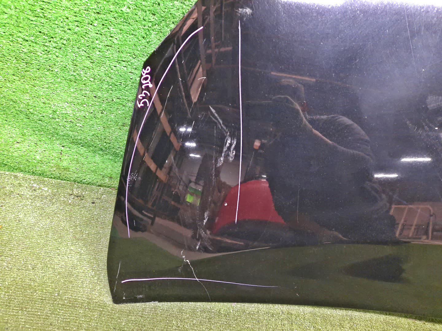 Капот TOYOTA PRIUS ZVW30 53208 3 ракурс