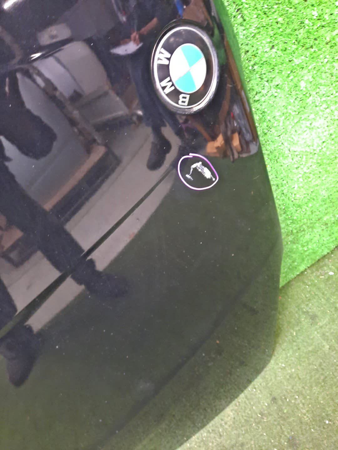 Капот BMW X3 E83 55123 4 ракурс