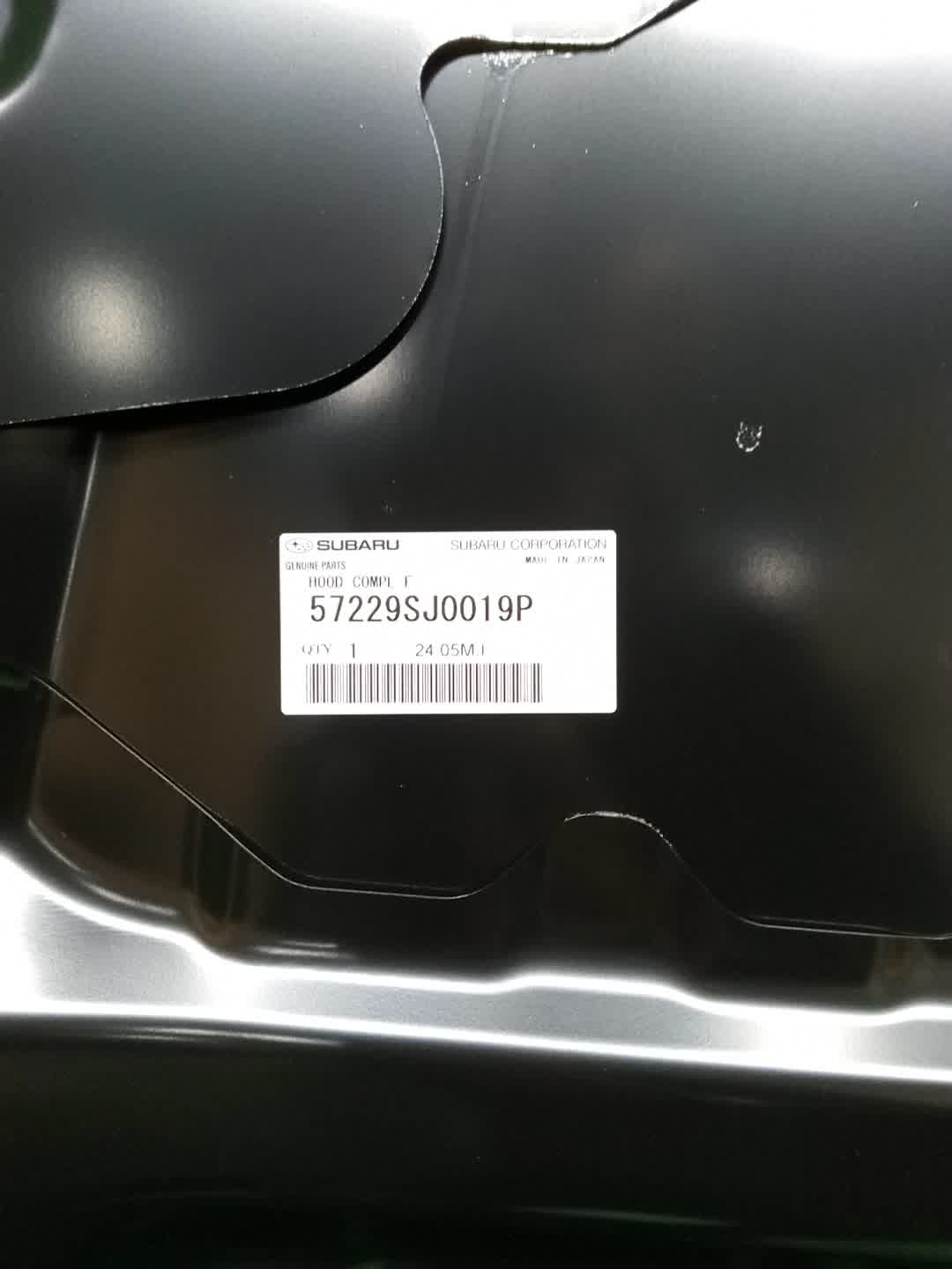 Капот SUBARU FORESTER SK5 57229SJ0019P 3 ракурс