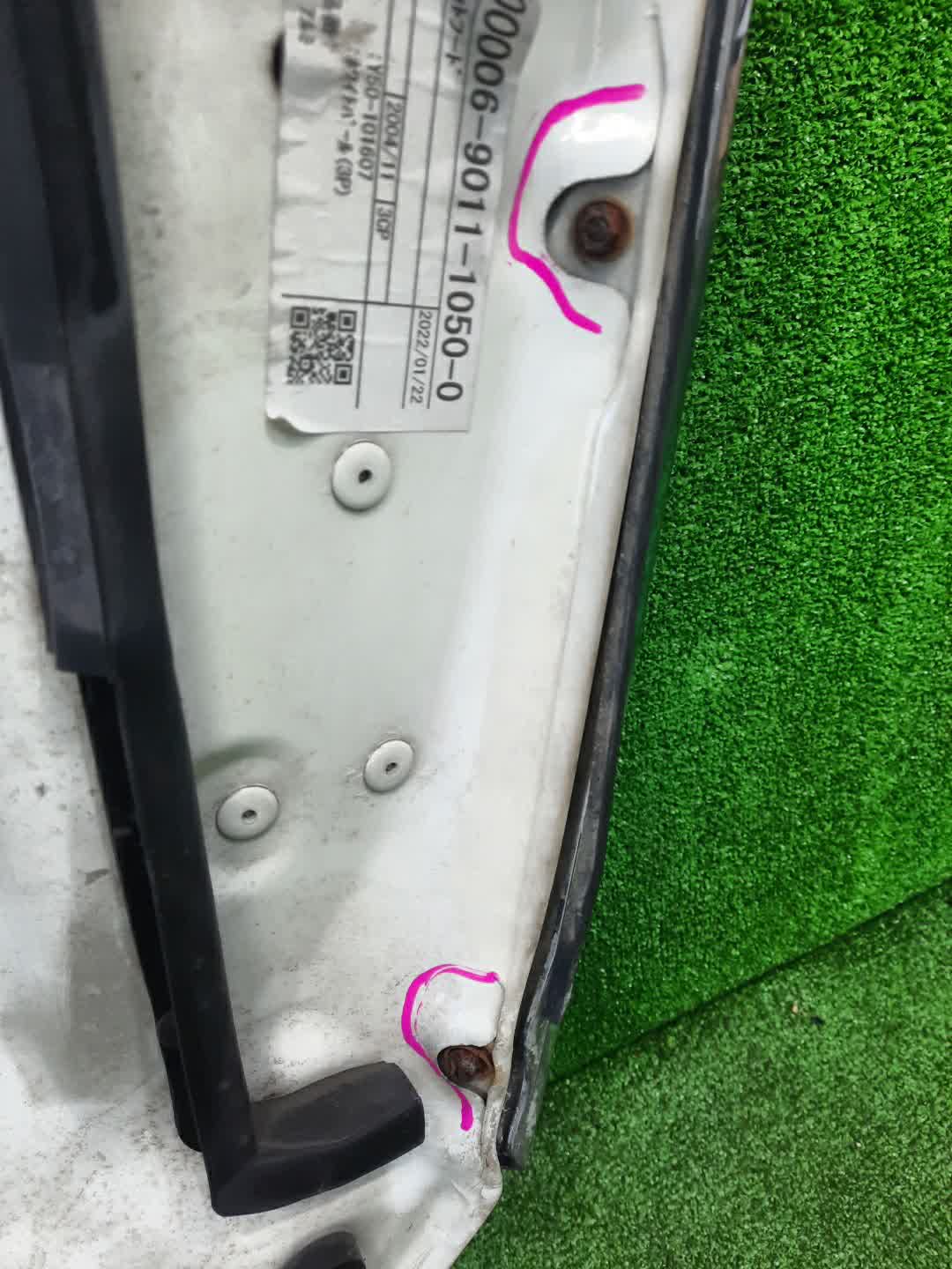 Капот NISSAN FUGA Y50 0988 4 ракурс