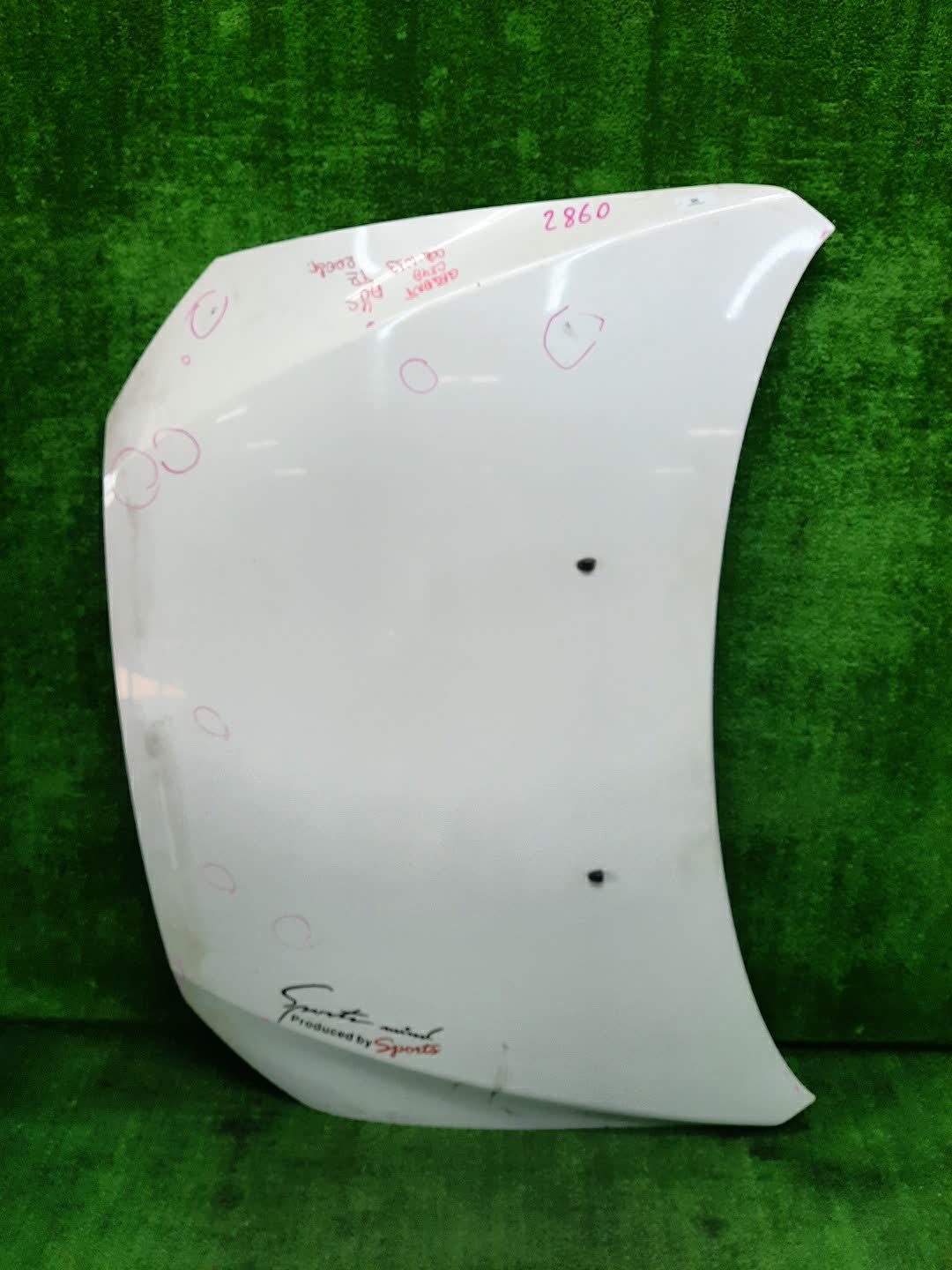 Капот MITSUBISHI LANCER, GALANT FORTIS CY4A, CY2A, CY3A, CY6A, CX6A, CX4A, CX3A 2860 1 ракурс