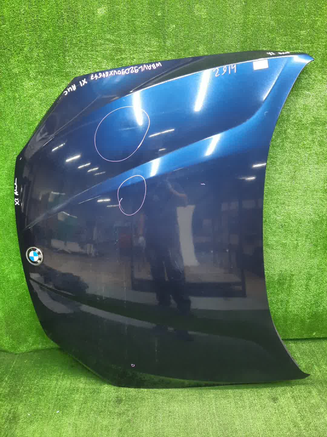 Капот BMW X1 E84 2914 1 ракурс