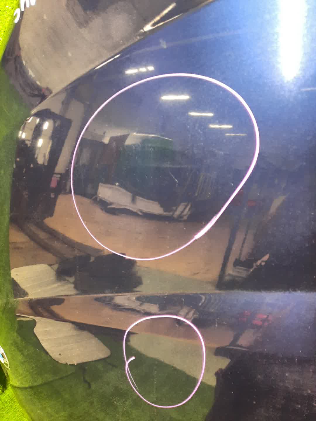 Капот BMW X1 E84 2914 2 ракурс
