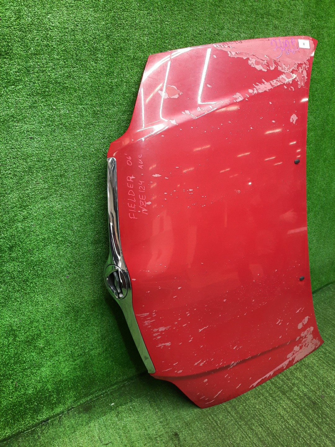 Капот TOYOTA COROLLA, COROLLA FIELDER ZZE124, NZE121, NZE120, ZZE122, NZE124, CE121, NZE121G, ZZE123G, ZZE124G, ZZE122G, NZE124G 3422 2 ракурс