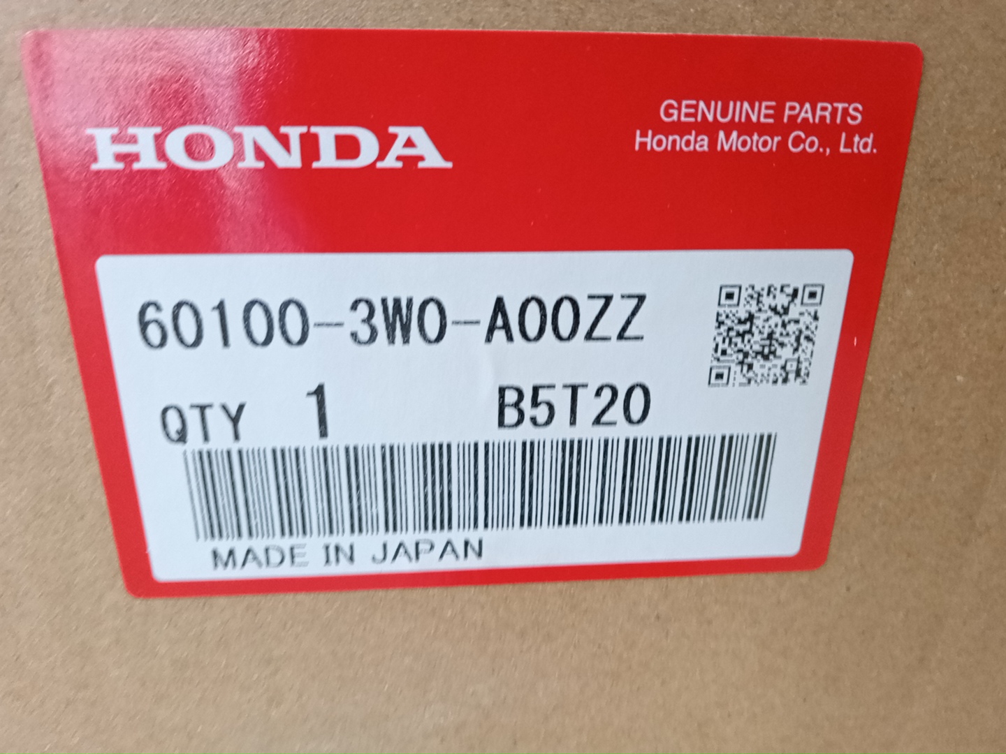 Капот HONDA ZR-V 60100-3W0-A00ZZ 3 ракурс