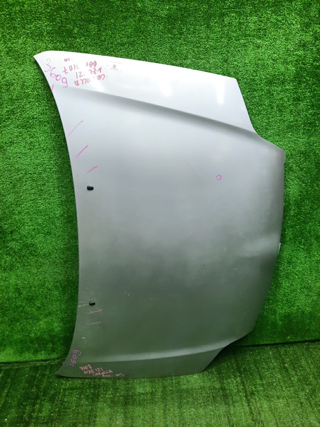 Капот TOYOTA COROLLA, COROLLA FIELDER ZZE124, NZE121, NZE120, ZZE122, NZE124, CE121, NZE121G, ZZE123G, ZZE124G, ZZE122G, NZE124G 3609 1 ракурс