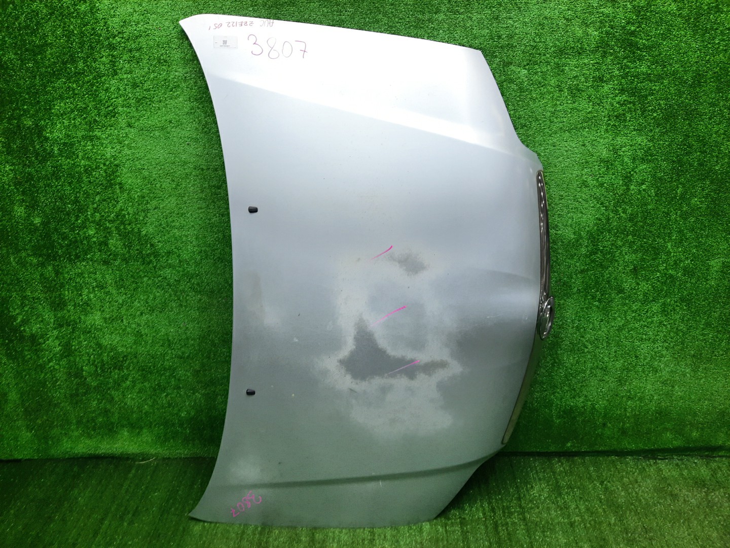 Капот TOYOTA COROLLA, COROLLA FIELDER ZZE124, NZE121, NZE120, ZZE122, NZE124, CE121, NZE121G, ZZE123G, ZZE124G, ZZE122G, NZE124G 3807 1 ракурс
