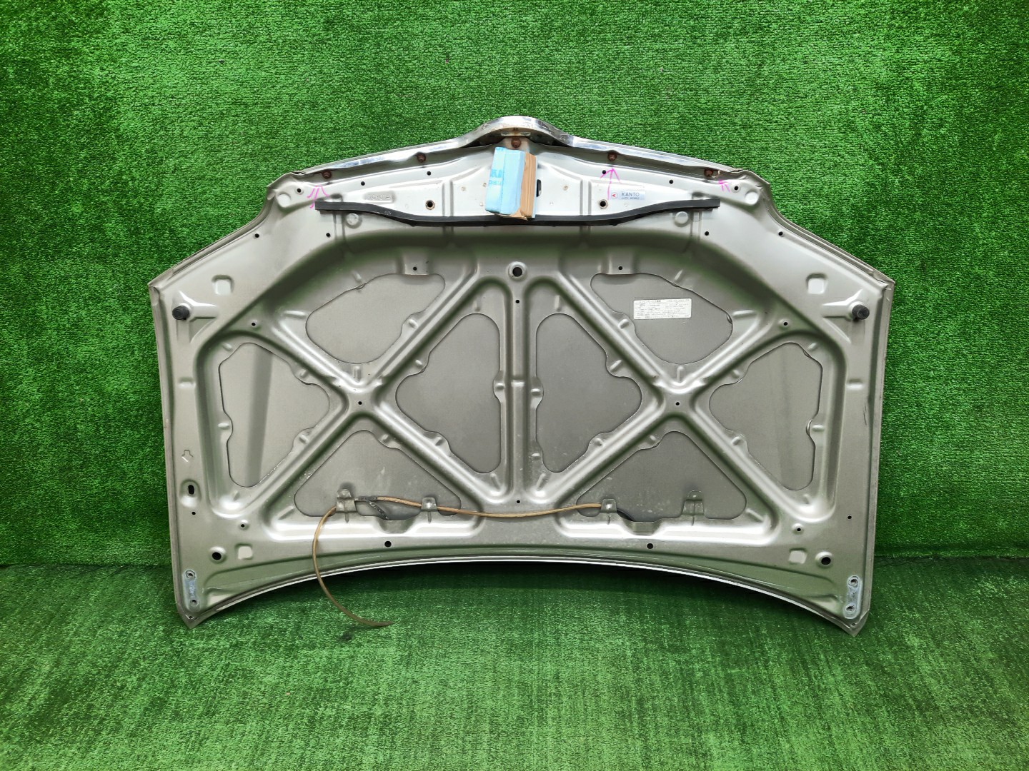 Капот TOYOTA COROLLA, COROLLA FIELDER ZZE124, NZE121, NZE120, ZZE122, NZE124, CE121, NZE121G, ZZE123G, ZZE124G, ZZE122G, NZE124G 4030 5 ракурс