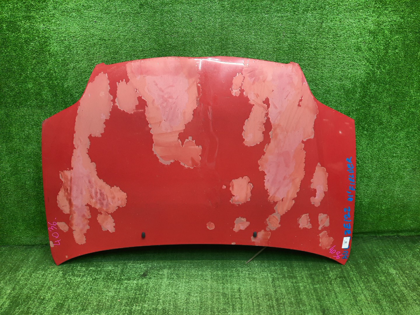 Капот TOYOTA COROLLA, COROLLA FIELDER ZZE124, NZE121, NZE120, ZZE122, NZE124, CE121, NZE121G, ZZE123G, ZZE124G, ZZE122G, NZE124G 4036 1 ракурс