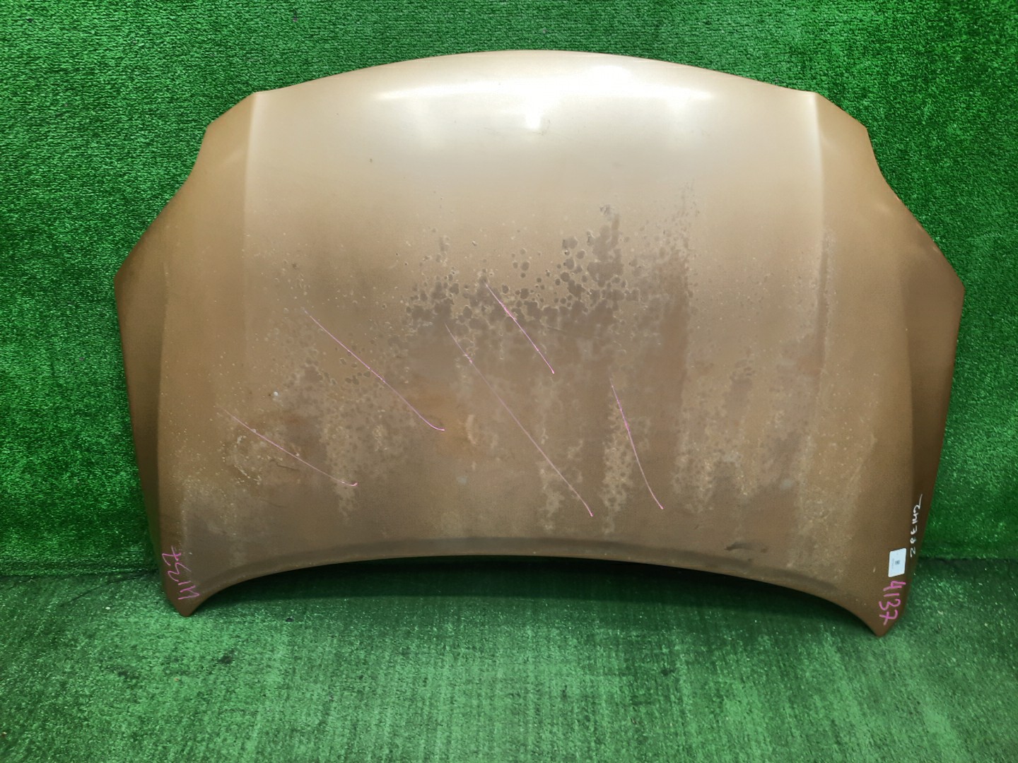 Капот TOYOTA AXIO, COROLLA FIELDER, COROLLA  AXIO, FIELDER NZE141, NZE144, ZRE142, ZRE144, ZRE144G, ZRE142G, NZE144G, NZE141G 4137 1 ракурс