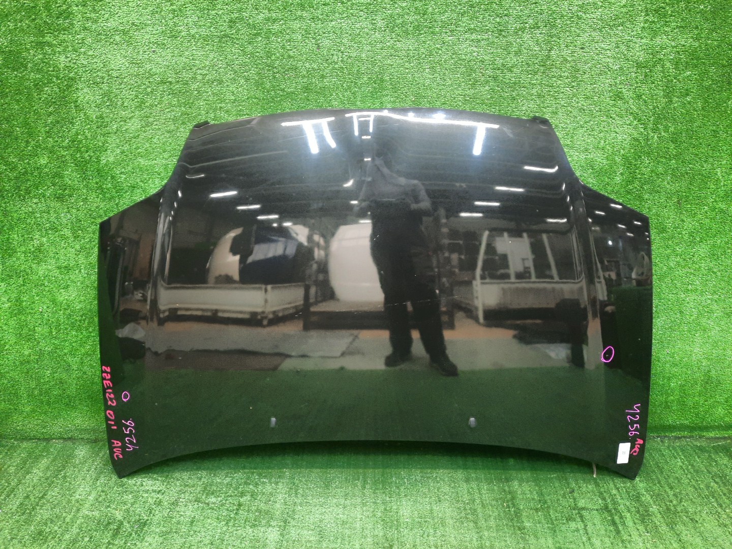 Капот TOYOTA COROLLA, COROLLA FIELDER ZZE124, NZE121, NZE120, ZZE122, NZE124, CE121, NZE121G, ZZE123G, ZZE124G, ZZE122G, NZE124G 4256 1 ракурс