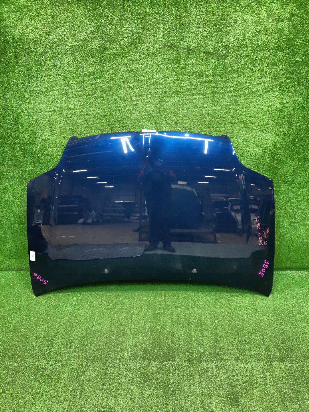 Капот TOYOTA COROLLA, COROLLA FIELDER ZZE124, NZE121, NZE120, ZZE122, NZE124, CE121, NZE121G, ZZE123G, ZZE124G, ZZE122G, NZE124G 5096 1 ракурс
