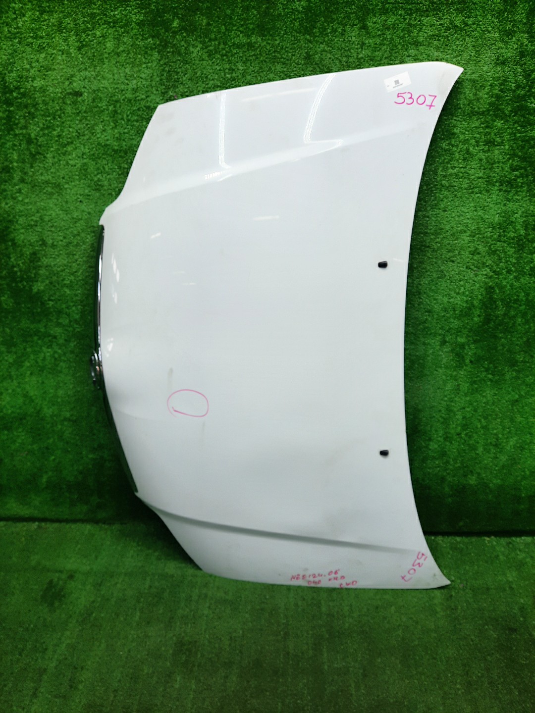Капот TOYOTA COROLLA, COROLLA FIELDER ZZE124, NZE121, NZE120, ZZE122, NZE124, CE121, NZE121G, ZZE123G, ZZE124G, ZZE122G, NZE124G 5307 1 ракурс