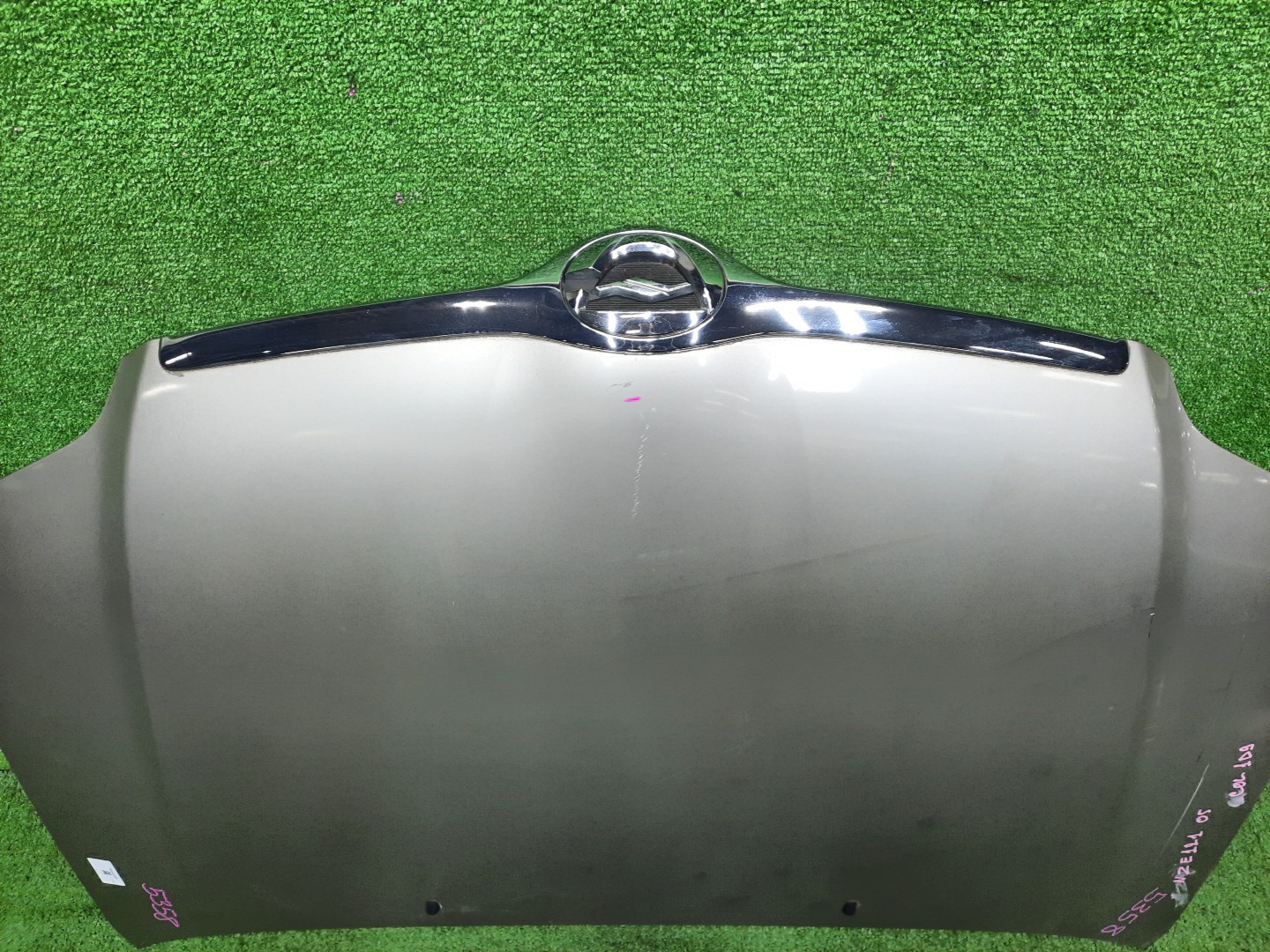Капот TOYOTA COROLLA, COROLLA FIELDER ZZE124, NZE121, NZE120, ZZE122, NZE124, CE121, NZE121G, ZZE123G, ZZE124G, ZZE122G, NZE124G 5358 2 ракурс