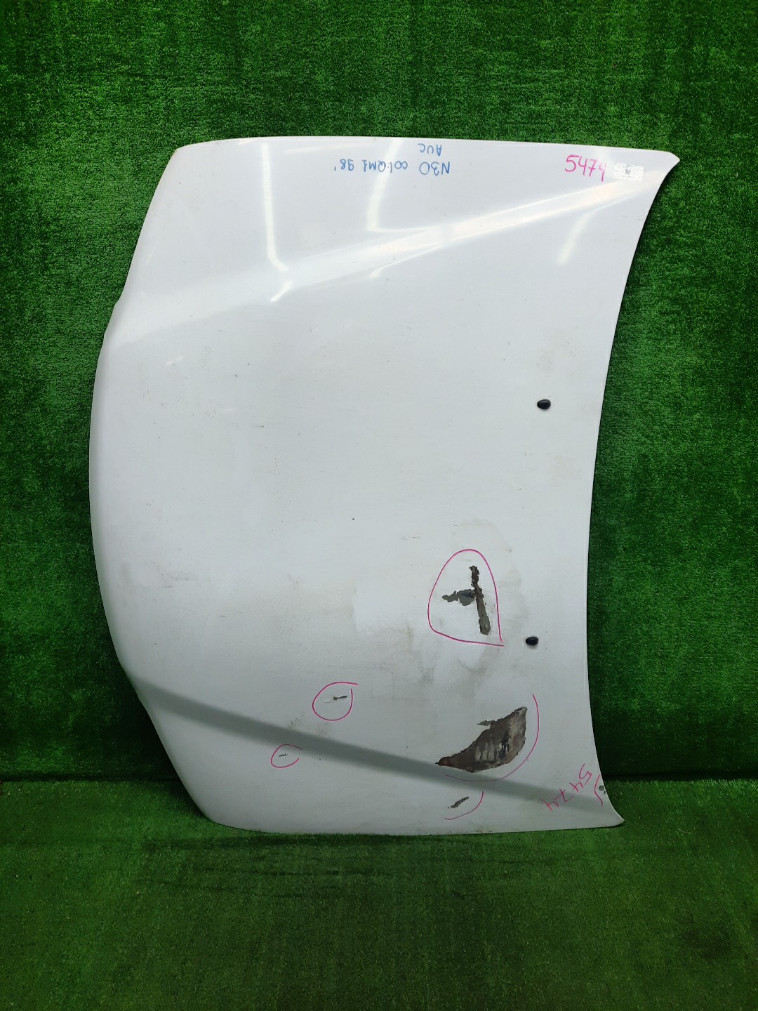 Капот NISSAN RNESSA N30, NN30, PNN30 5474 1 ракурс