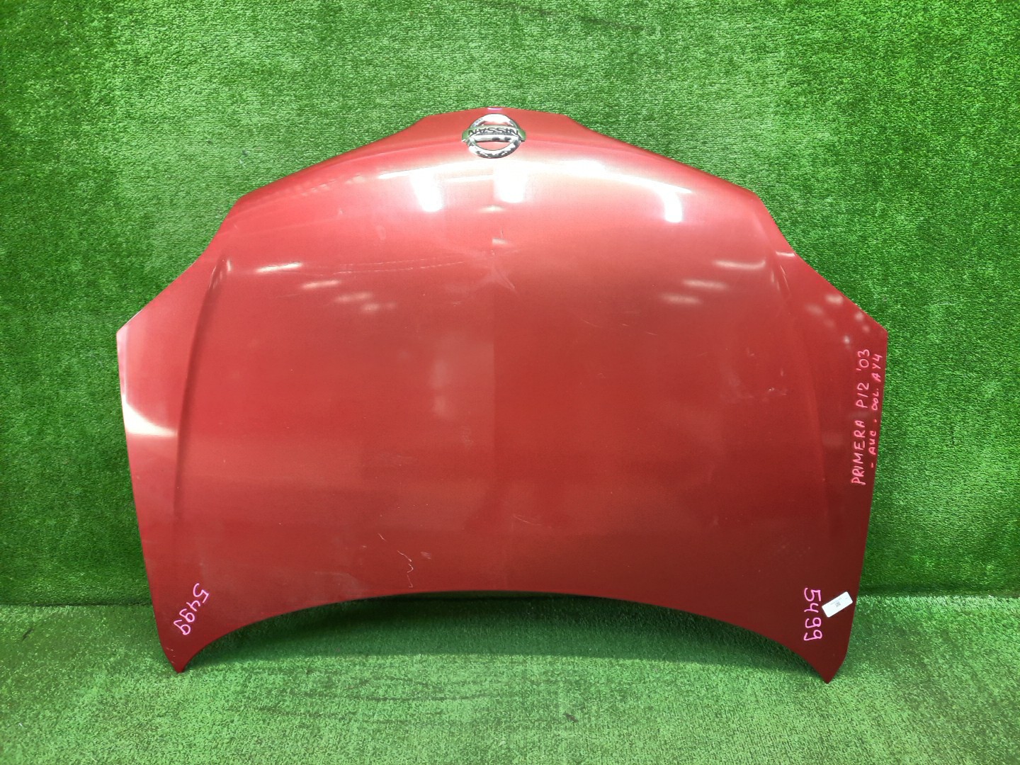 Капот NISSAN PRIMERA TP12 5499 1 ракурс