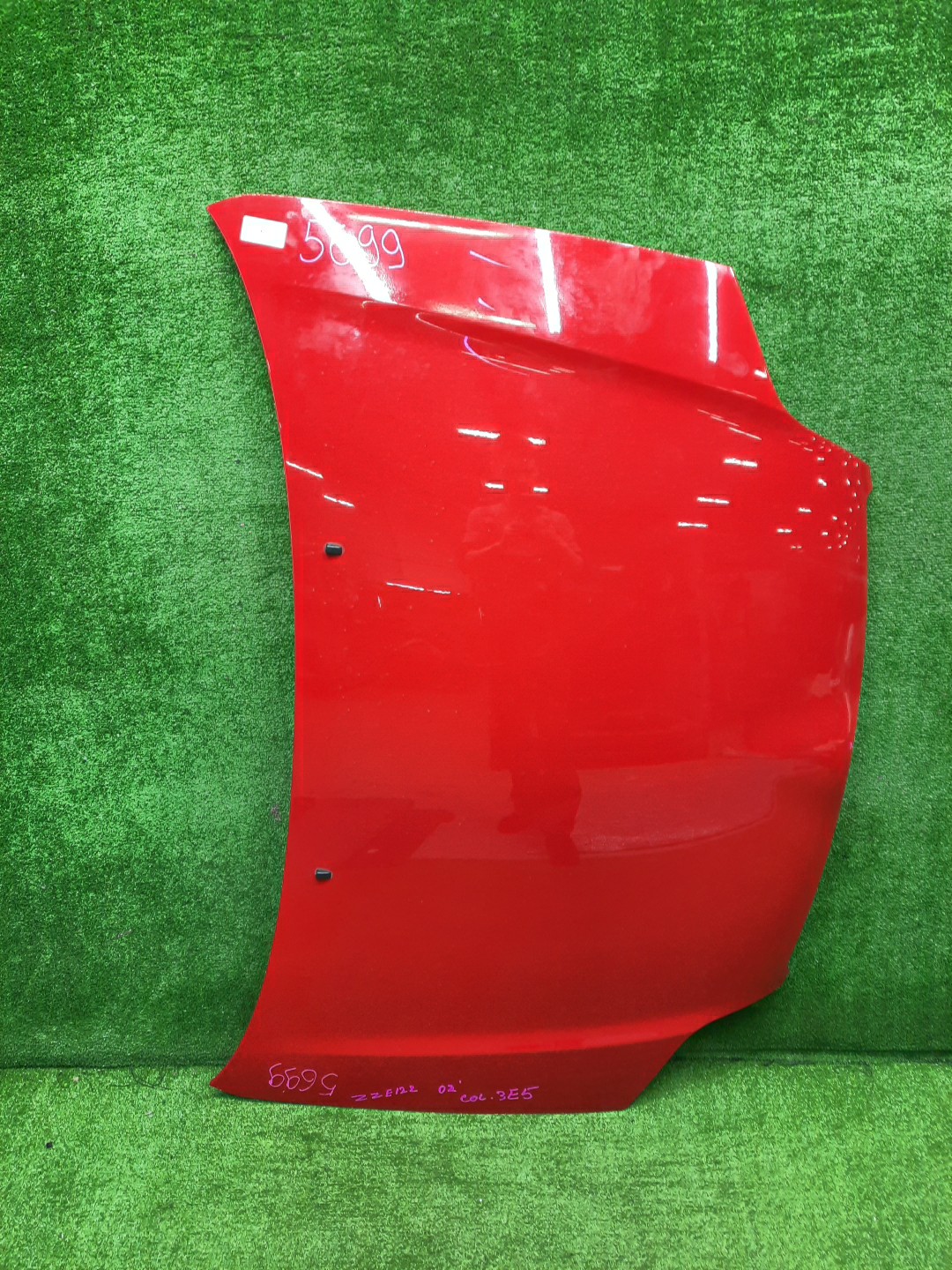 Капот TOYOTA COROLLA, COROLLA FIELDER ZZE124, NZE121, NZE120, ZZE122, NZE124, CE121, NZE121G, ZZE123G, ZZE124G, ZZE122G, NZE124G 5699 1 ракурс