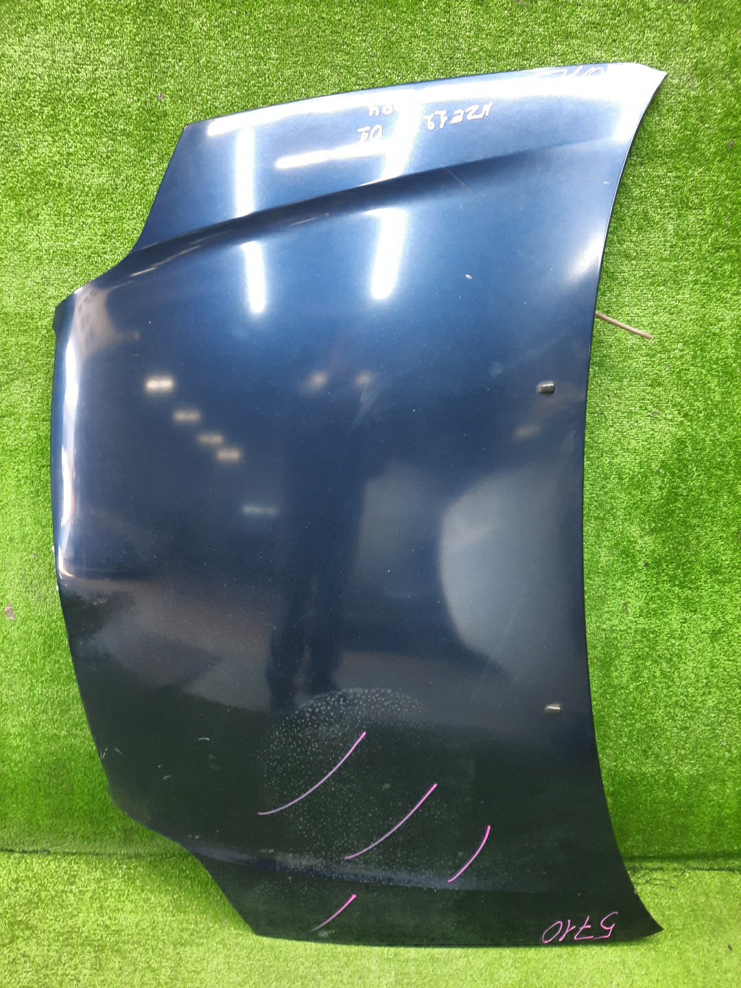 Капот TOYOTA COROLLA, COROLLA FIELDER ZZE124, NZE121, NZE120, ZZE122, NZE124, CE121, NZE121G, ZZE123G, ZZE124G, ZZE122G, NZE124G 5710 1 ракурс