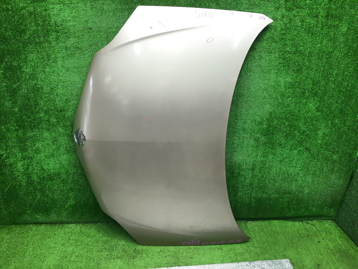 Капот NISSAN PRIMERA P12, QP12, TNP12, TP12, HP12, RP12, WTNP12, WTP12, WHP12, WRP12 , QG18DE, QR20DE, SR20VE, QR25DD 5802 1 ракурс