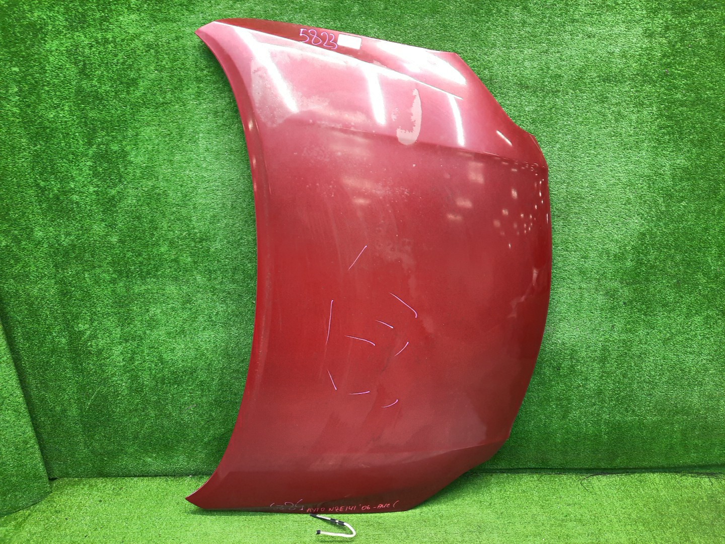 Капот TOYOTA AXIO, COROLLA FIELDER, COROLLA  AXIO, FIELDER NZE141, NZE144, ZRE142, ZRE144, ZRE144G, ZRE142G, NZE144G, NZE141G 5823 1 ракурс