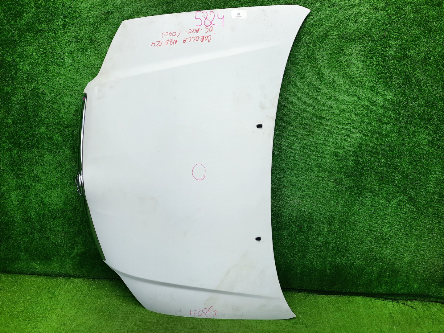 Капот TOYOTA COROLLA, COROLLA FIELDER ZZE124, NZE121, NZE120, ZZE122, NZE124, CE121, NZE121G, ZZE123G, ZZE124G, ZZE122G, NZE124G 5824 1 ракурс