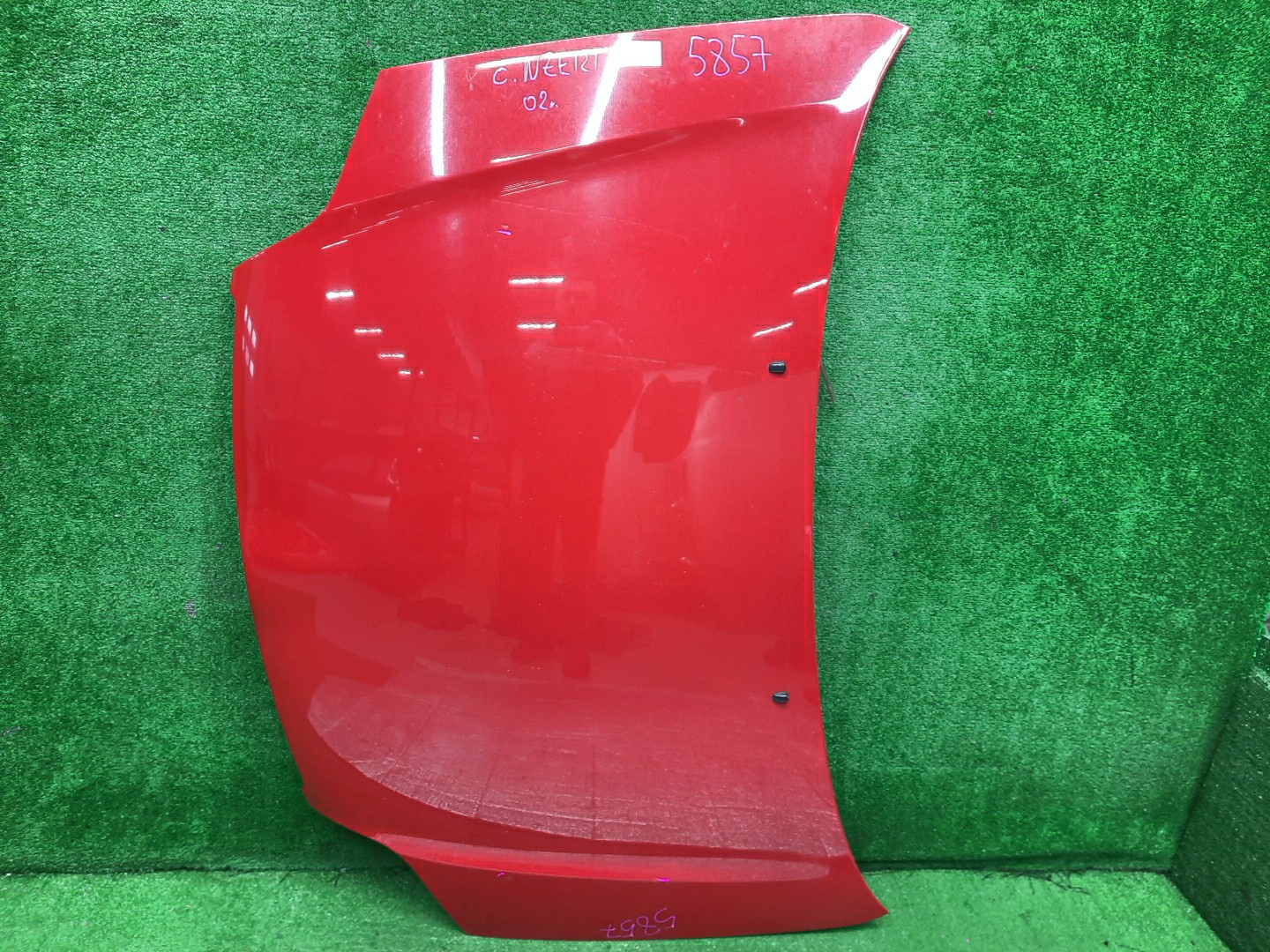 Капот TOYOTA COROLLA, COROLLA FIELDER ZZE124, NZE121, NZE120, ZZE122, NZE124, CE121, NZE121G, ZZE123G, ZZE124G, ZZE122G, NZE124G 5857 1 ракурс