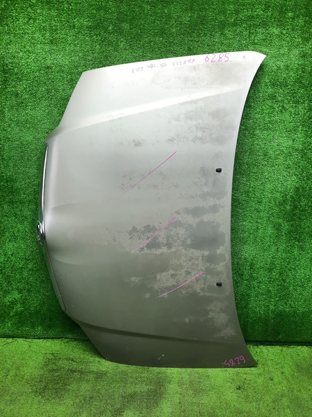 Капот TOYOTA COROLLA, COROLLA FIELDER ZZE124, NZE121, NZE120, ZZE122, NZE124, CE121, NZE121G, ZZE123G, ZZE124G, ZZE122G, NZE124G 6285 1 ракурс