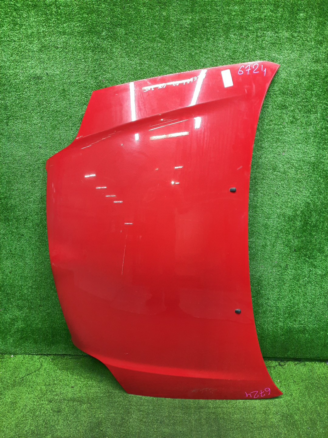 Капот TOYOTA COROLLA, COROLLA FIELDER ZZE124, NZE121, NZE120, ZZE122, NZE124, CE121, NZE121G, ZZE123G, ZZE124G, ZZE122G, NZE124G 6724 1 ракурс