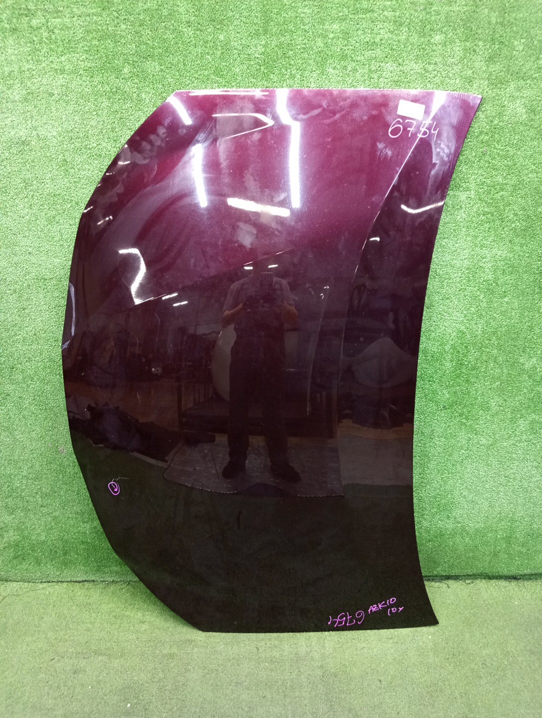Капот TOYOTA SAI AZK10 6754 1 ракурс
