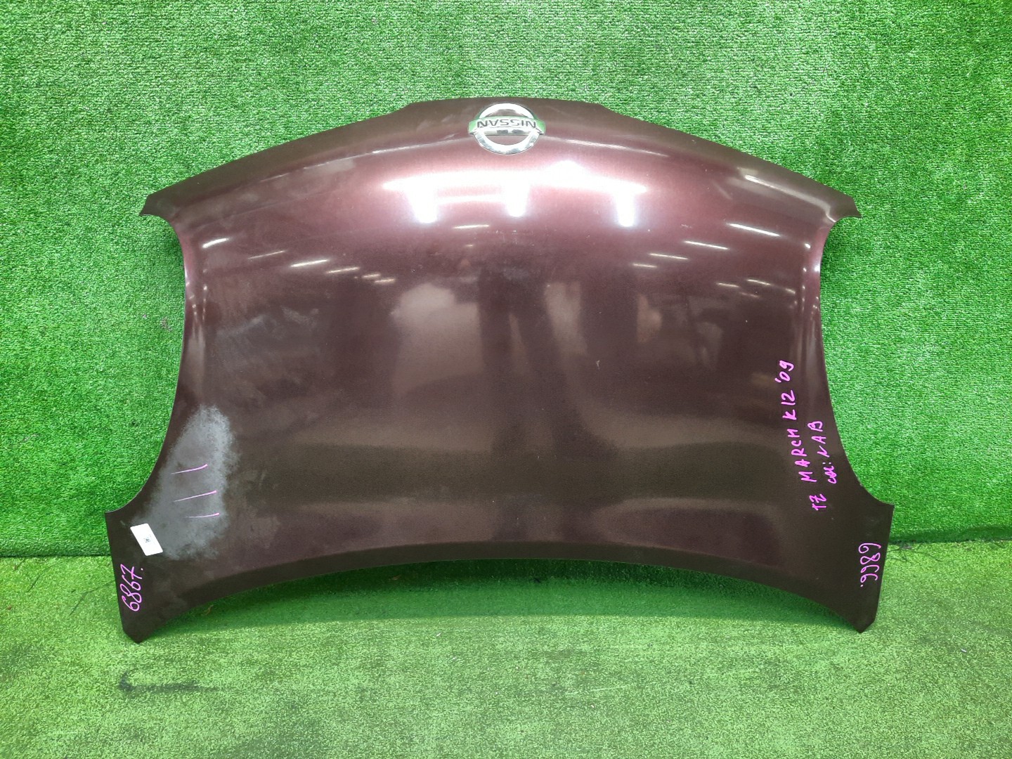 Капот NISSAN MARCH K12 6867 1 ракурс