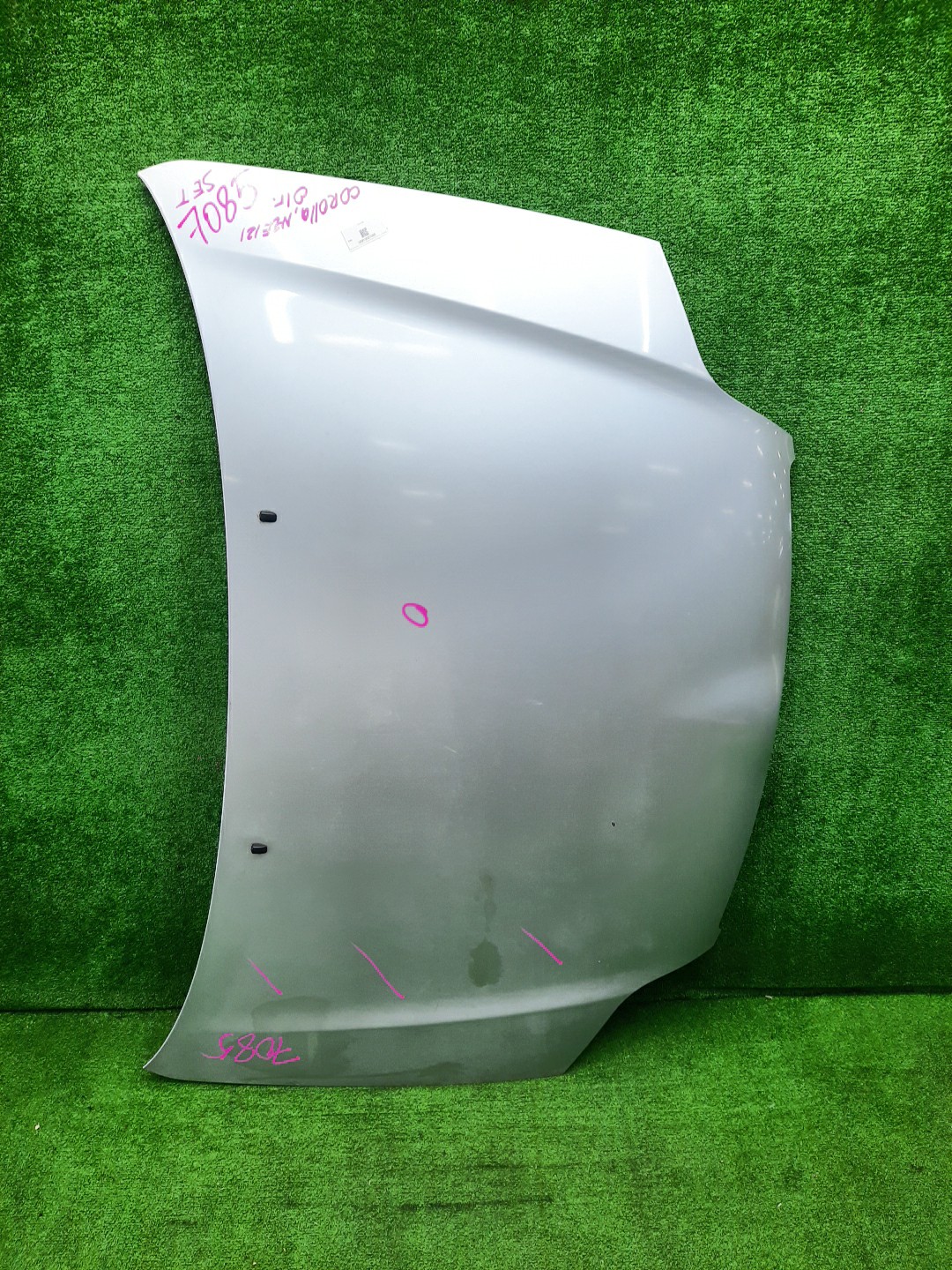 Капот TOYOTA COROLLA, COROLLA FIELDER ZZE124, NZE121, NZE120, ZZE122, NZE124, CE121, NZE121G, ZZE123G, ZZE124G, ZZE122G, NZE124G 7085 1 ракурс