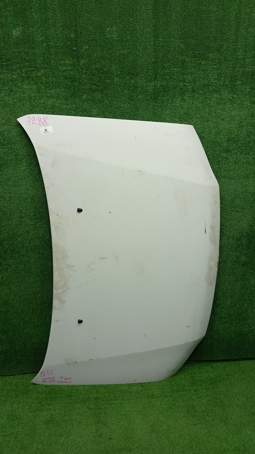 Капот TOYOTA PROBOX, SUCCEED NCP51V, NCP58G, NCP55V, NCP50V, NCP59G, NLP51 7288 1 ракурс