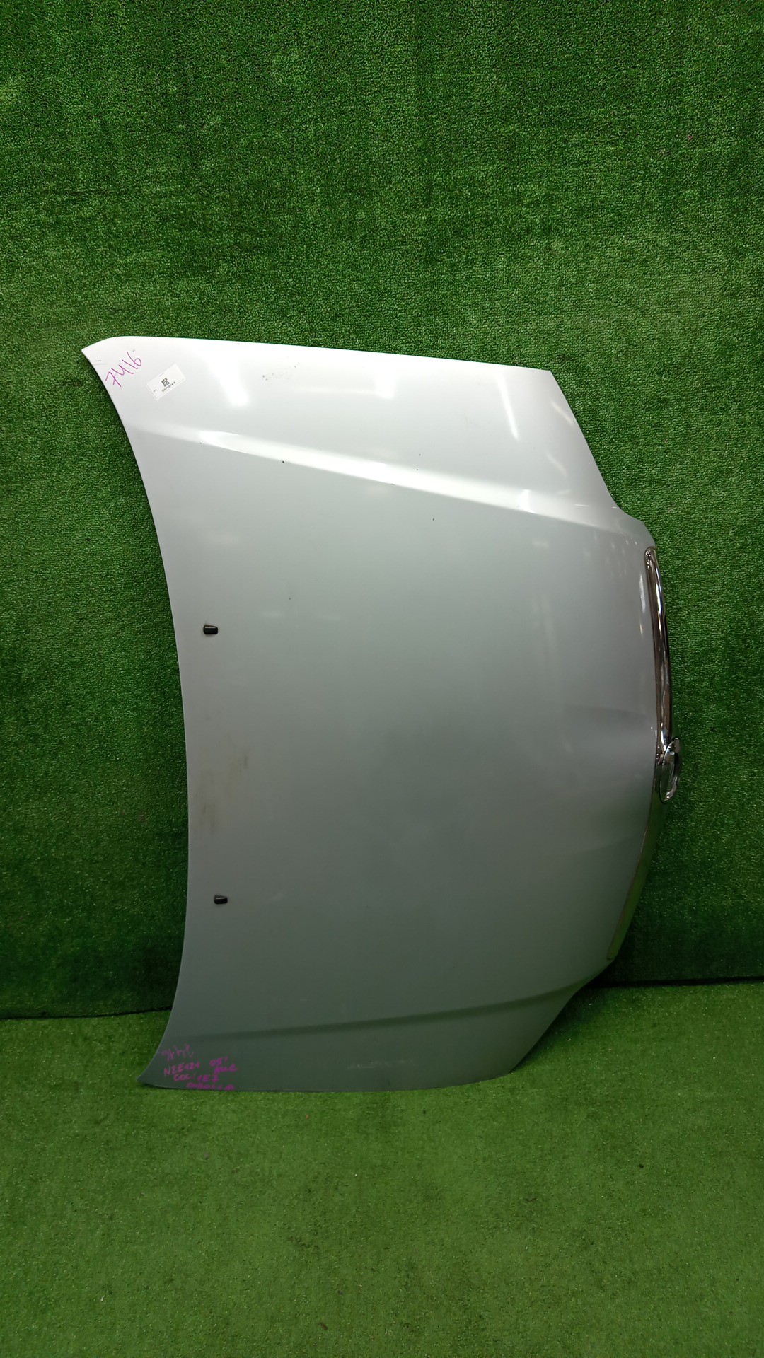 Капот TOYOTA COROLLA, COROLLA FIELDER ZZE124, NZE121, NZE120, ZZE122, NZE124, CE121, NZE121G, ZZE123G, ZZE124G, ZZE122G, NZE124G 7416 1 ракурс