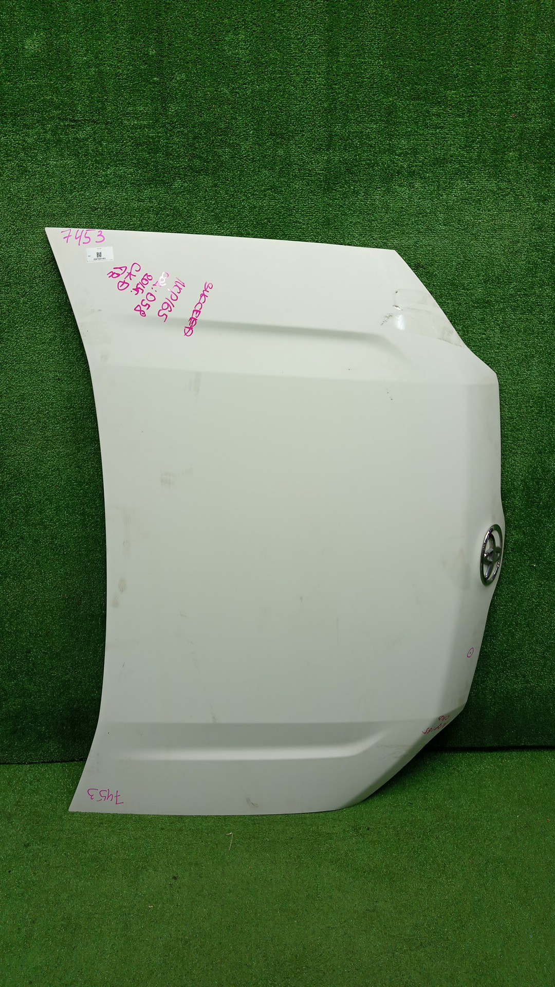 Капот TOYOTA PROBOX, SUCCEED NSP160V, NCP160V, NCP165V, NHP160V 7453 1 ракурс