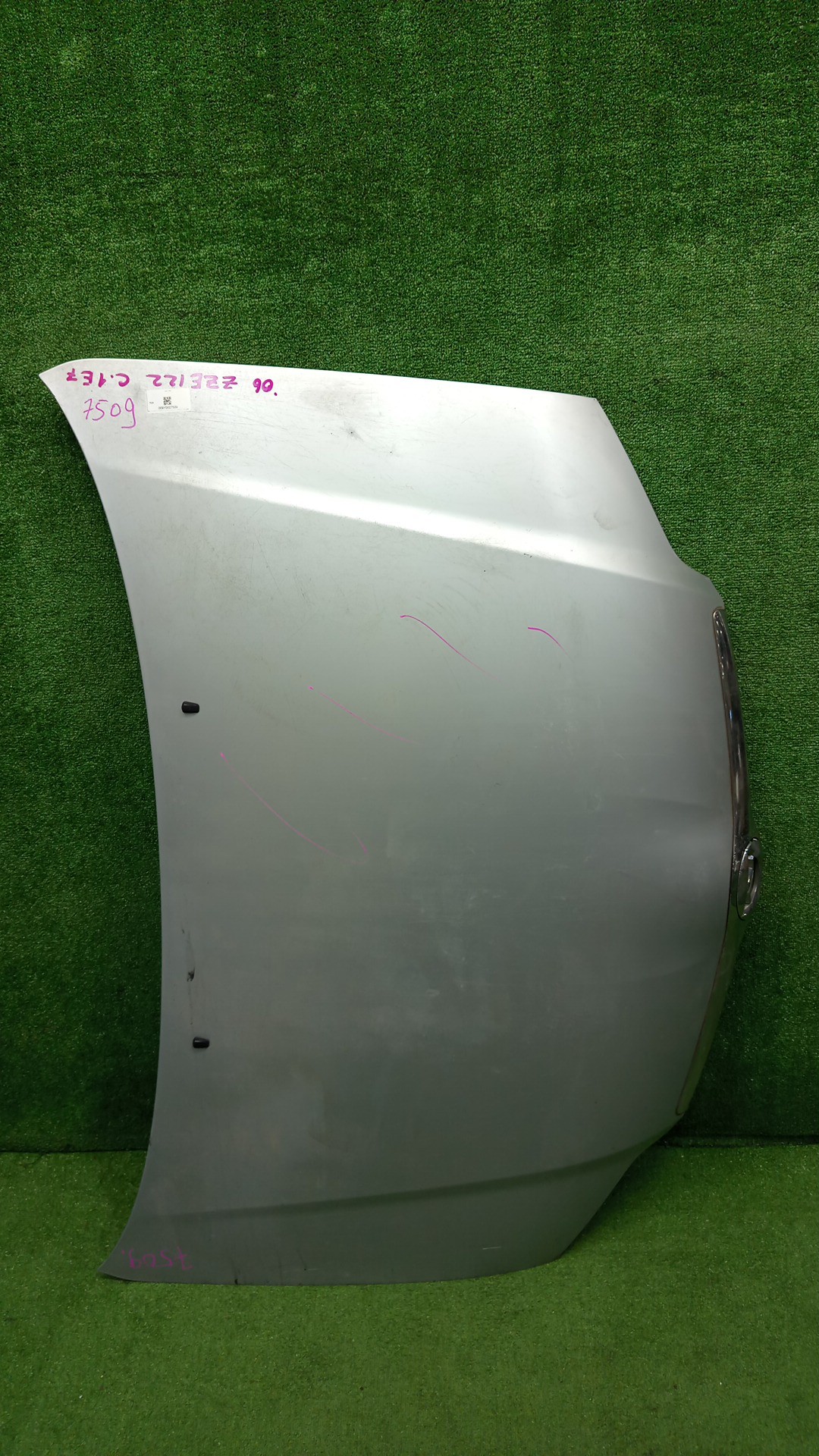 Капот TOYOTA COROLLA, COROLLA FIELDER ZZE124, NZE121, NZE120, ZZE122, NZE124, CE121, NZE121G, ZZE123G, ZZE124G, ZZE122G, NZE124G 7509 1 ракурс