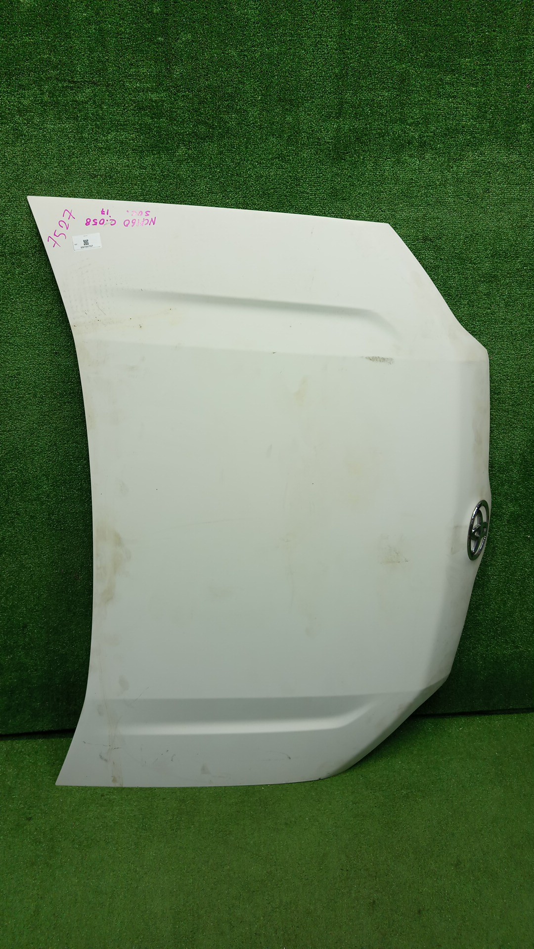 Капот TOYOTA PROBOX, SUCCEED NSP160V, NCP160V, NCP165V, NHP160V 7527 1 ракурс