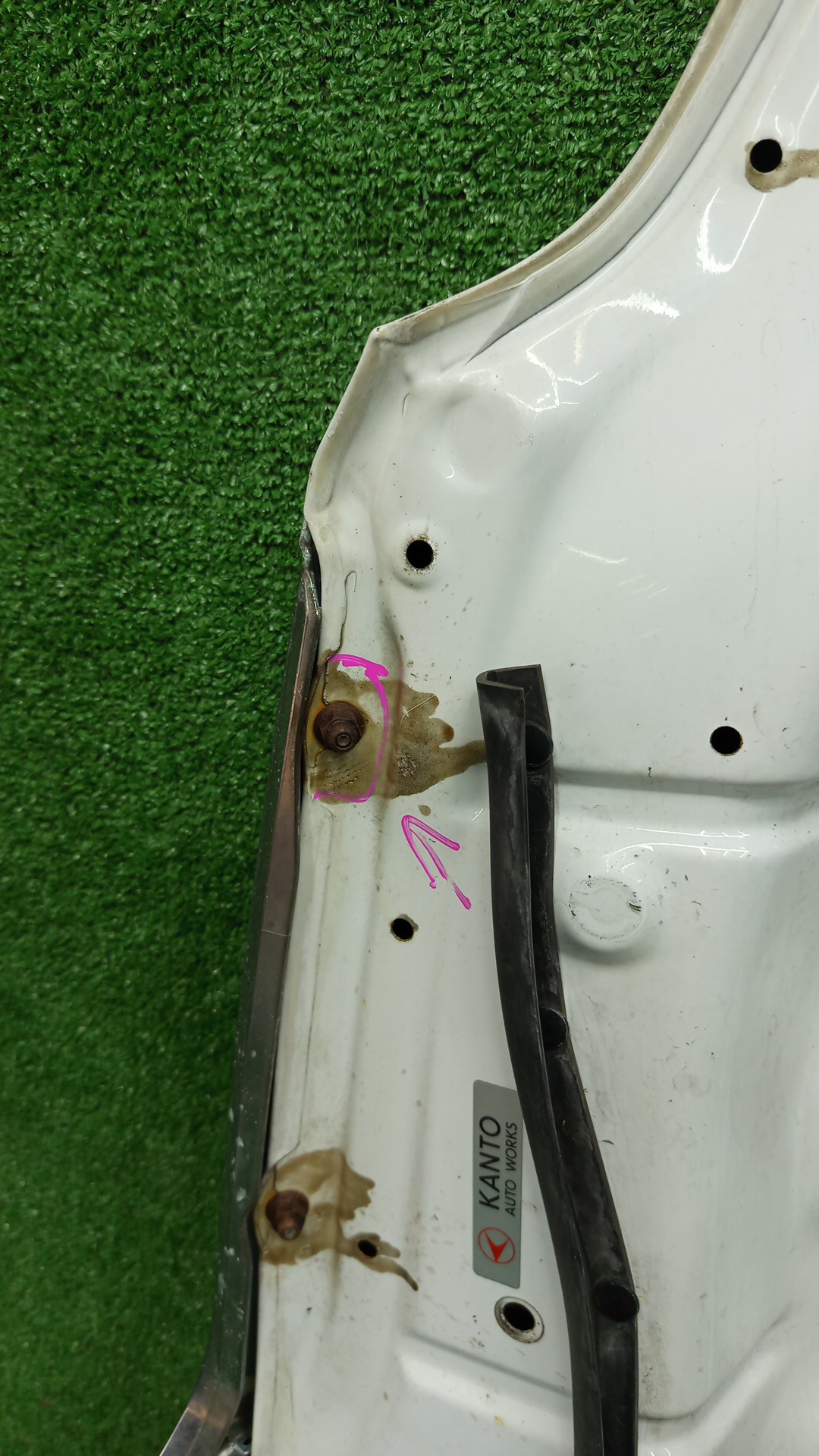 Капот TOYOTA COROLLA, COROLLA FIELDER ZZE124, NZE121, NZE120, ZZE122, NZE124, CE121, NZE121G, ZZE123G, ZZE124G, ZZE122G, NZE124G 7659 5 ракурс