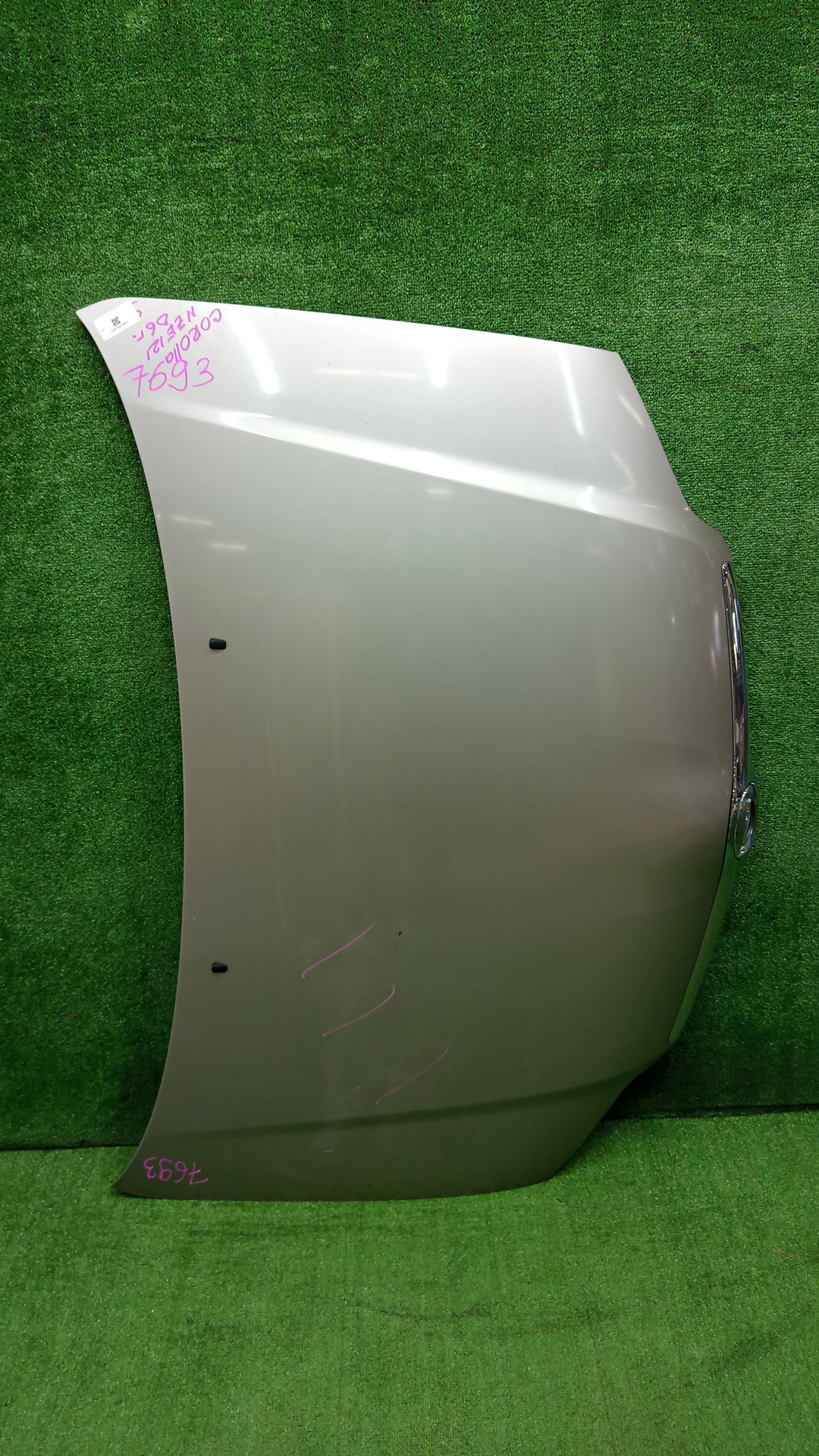 Капот TOYOTA COROLLA, COROLLA FIELDER ZZE124, NZE121, NZE120, ZZE122, NZE124, CE121, NZE121G, ZZE123G, ZZE124G, ZZE122G, NZE124G 7693 1 ракурс
