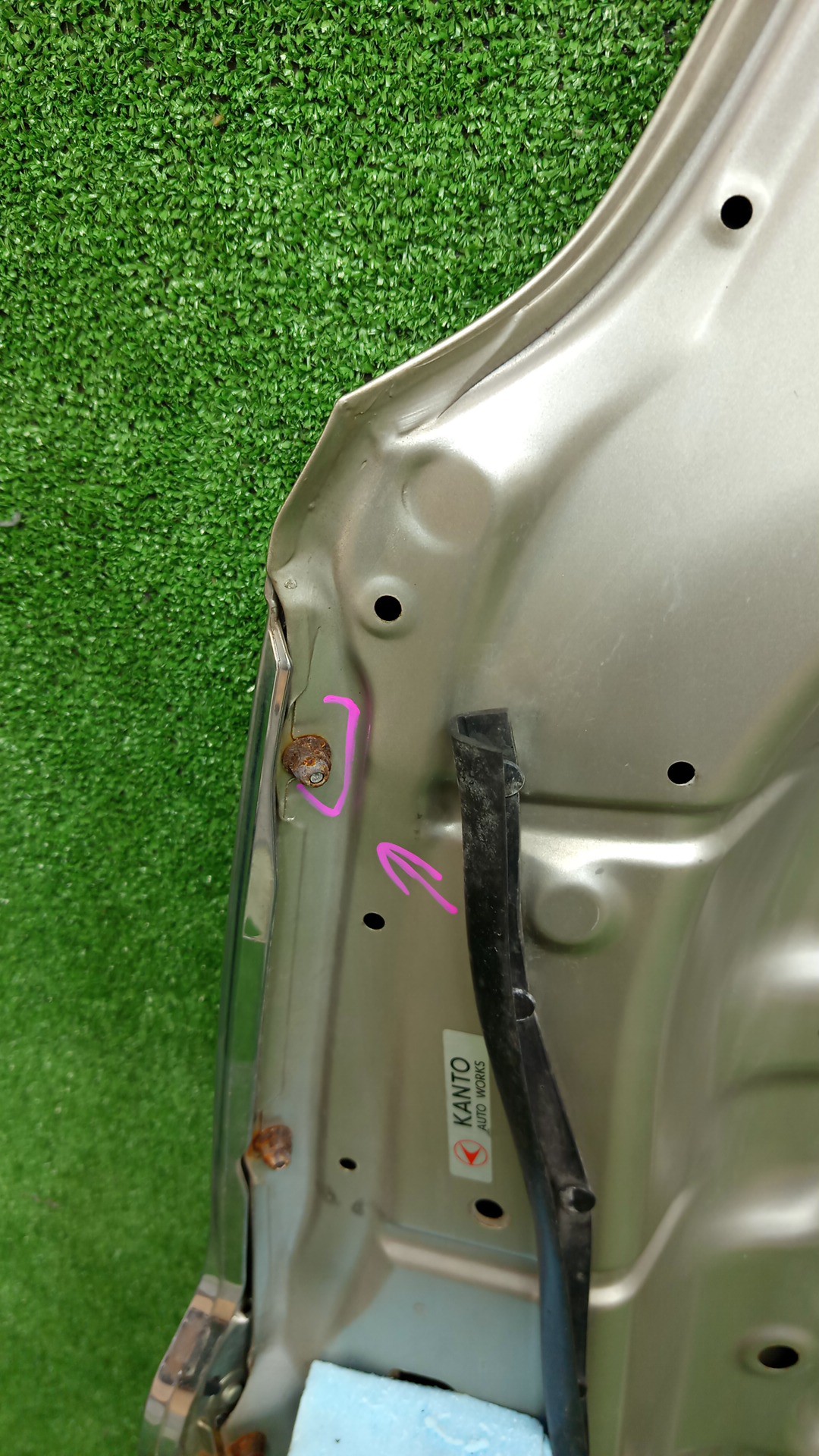 Капот TOYOTA COROLLA, COROLLA FIELDER ZZE124, NZE121, NZE120, ZZE122, NZE124, CE121, NZE121G, ZZE123G, ZZE124G, ZZE122G, NZE124G 7693 4 ракурс
