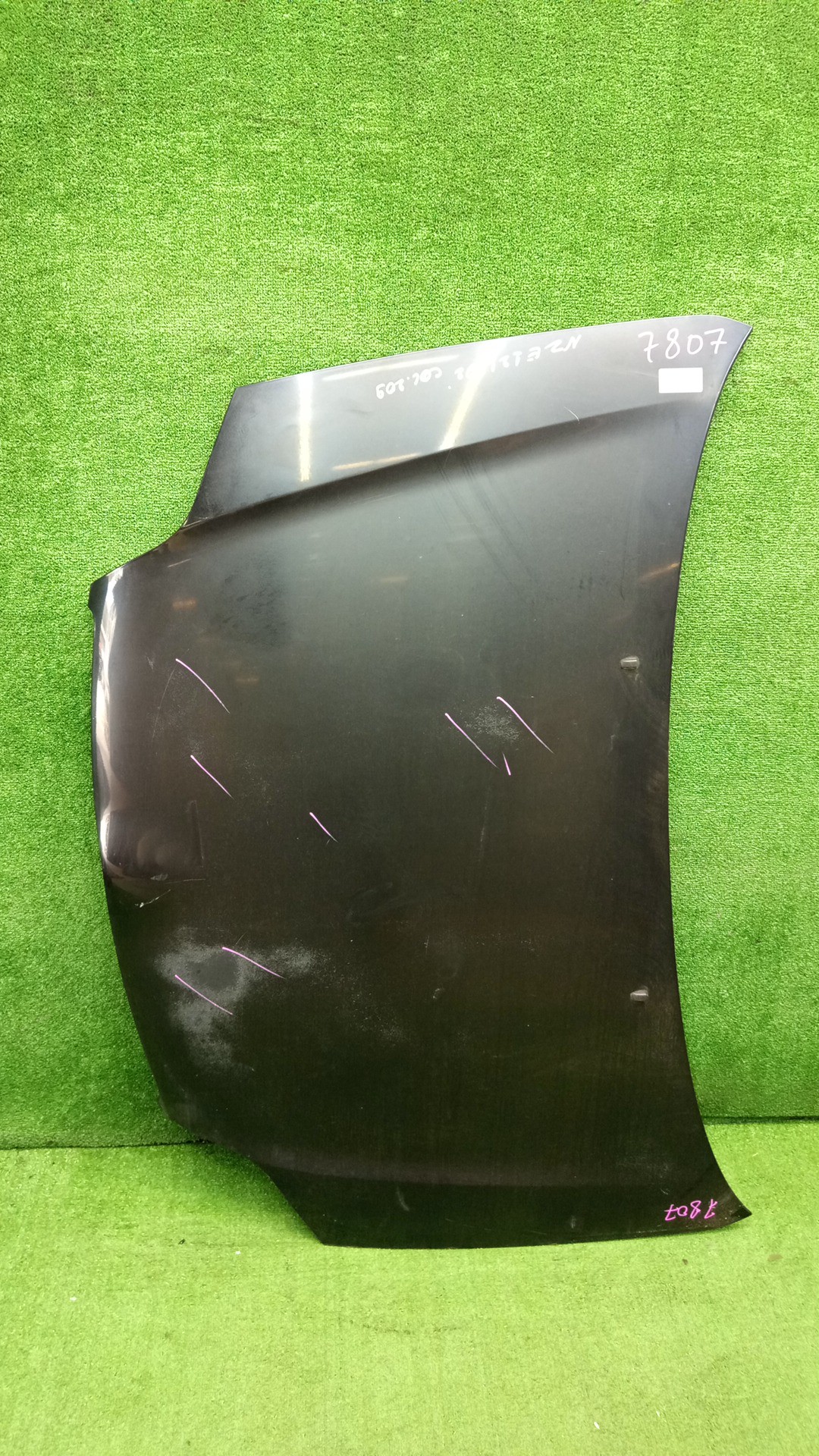 Капот TOYOTA COROLLA, COROLLA FIELDER ZZE124, NZE121, NZE120, ZZE122, NZE124, CE121, NZE121G, ZZE123G, ZZE124G, ZZE122G, NZE124G 7807 1 ракурс
